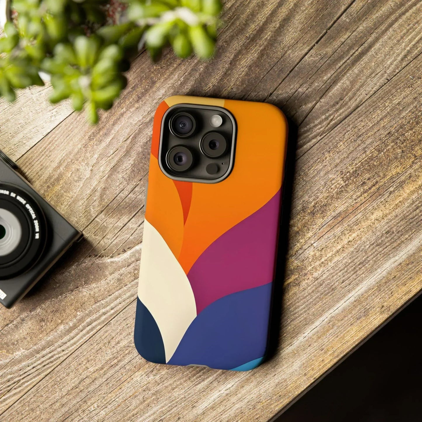 Vibrant Abstract Design Phone Case for iPhone and Samsung Galaxy - KarArmDesign