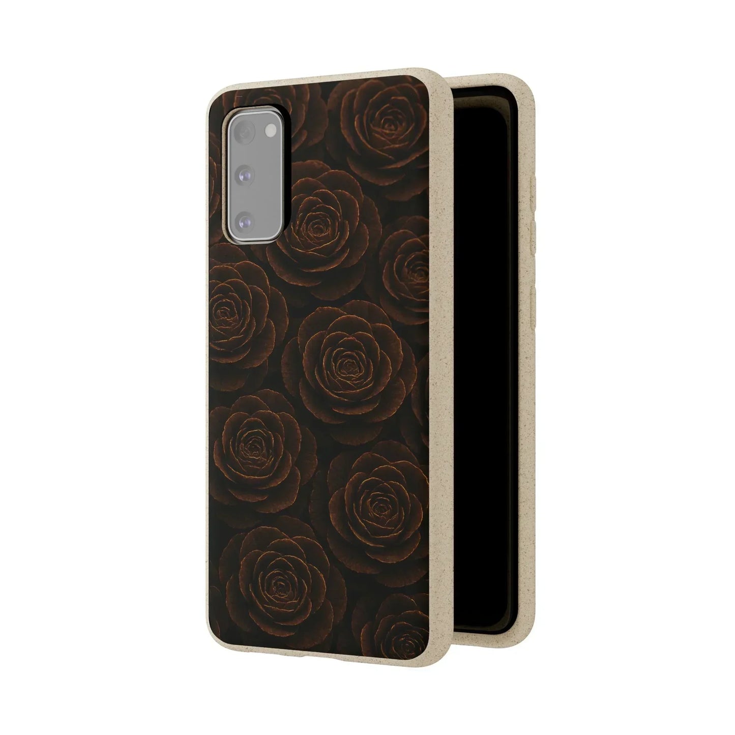 Wooden Roses Phone Case for iPhone 11-16 and Samsung Galaxy S20-S22 Models - KarArmDesign