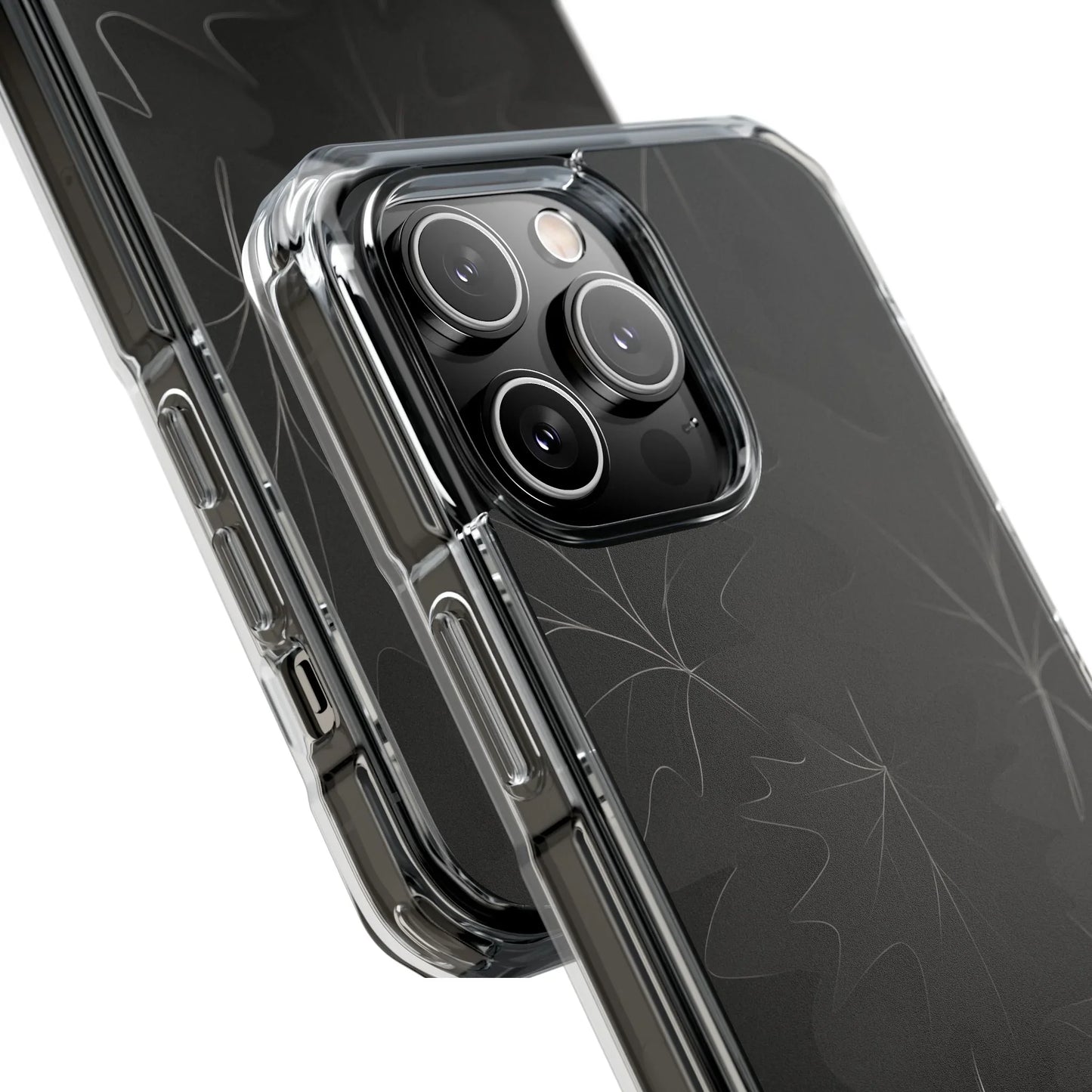 Botanical Noir Phone Case for iPhone 14-16 Models - KarArmDesign