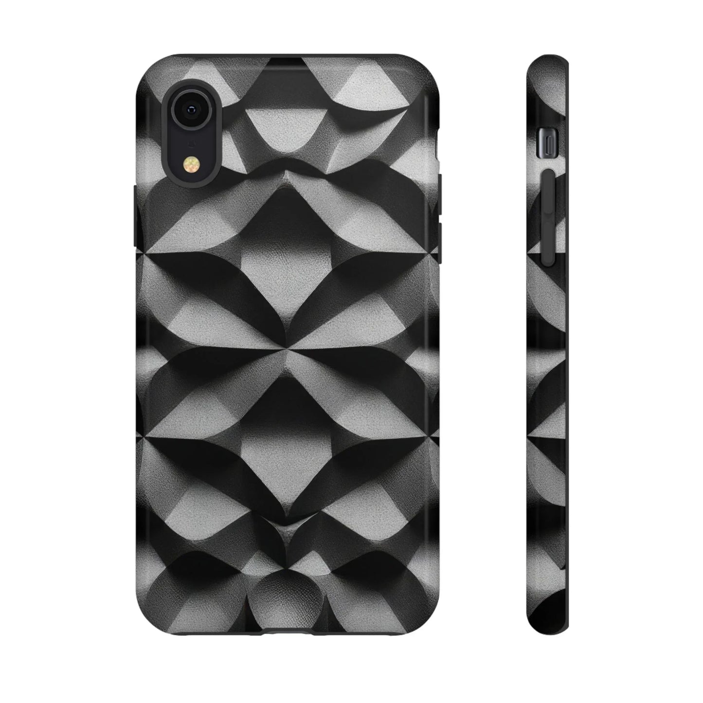 3D Geometric Phone Case for iPhone 8–16 Models - KarArmDesign