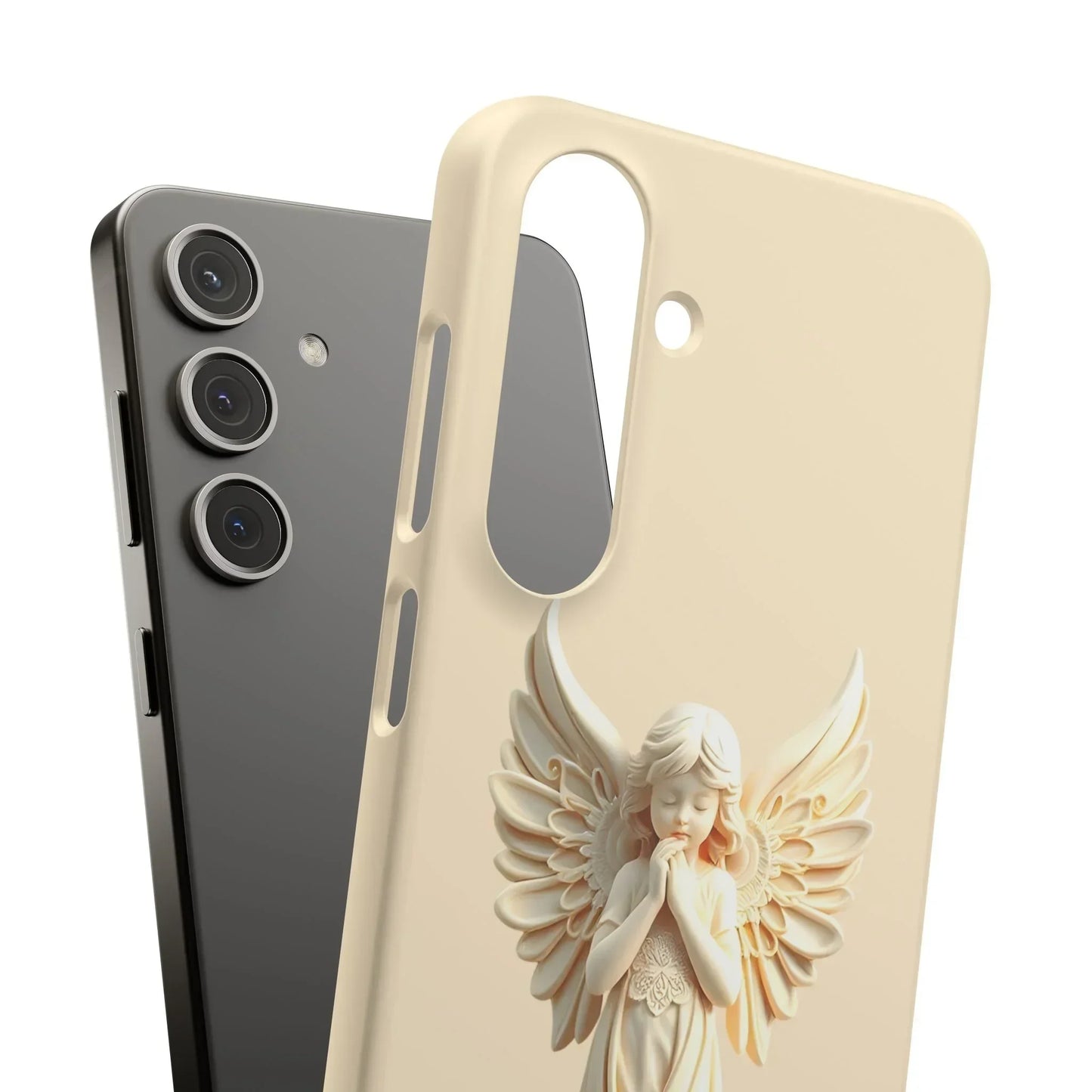 Heavenly Angel Phone Case for iPhone 7-16 and Samsung Galaxy S10-S24 Models - KarArmDesign