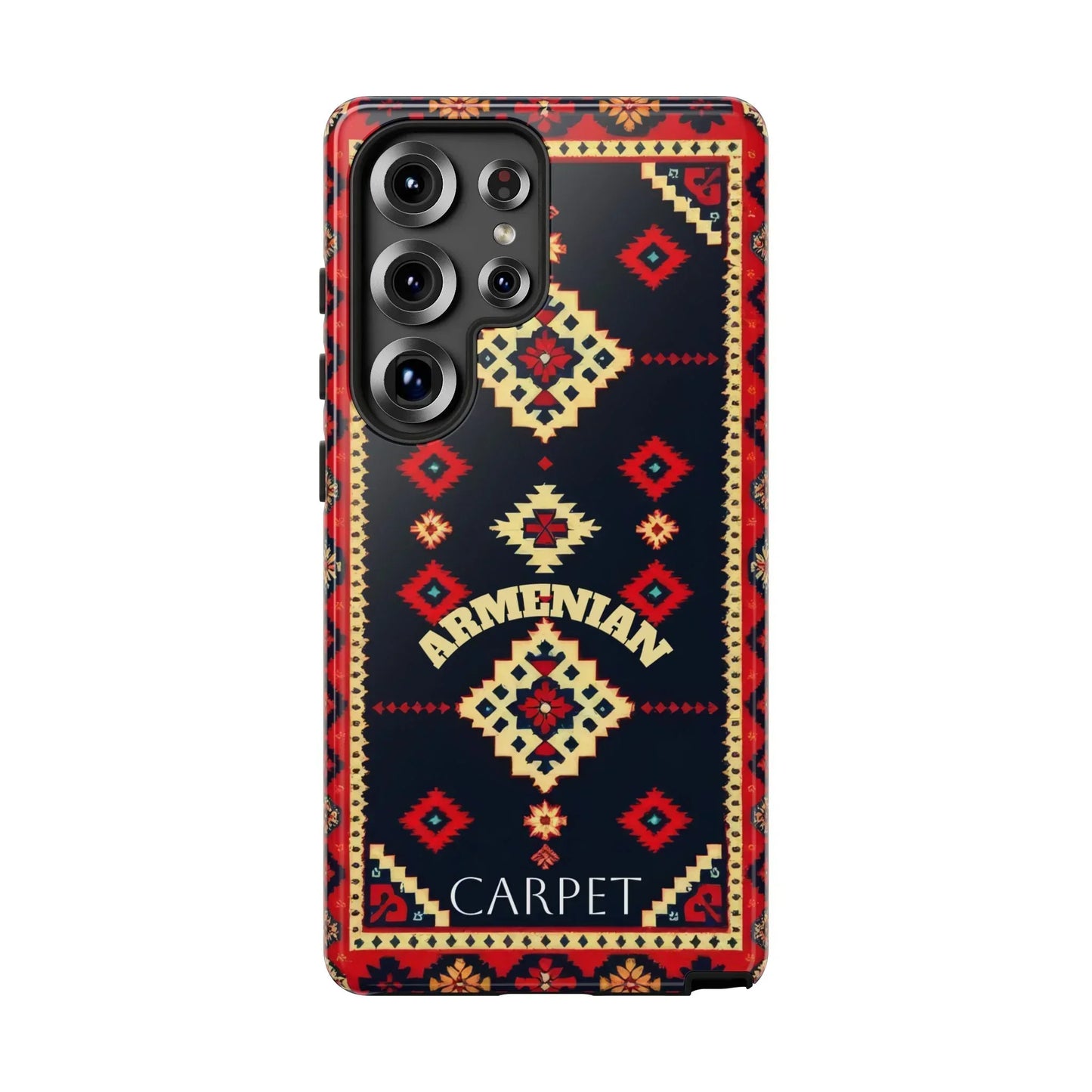 Armenian Carpet Design Phone Case for Samsung Galaxy and Google Pixel Models - KarArmDesign