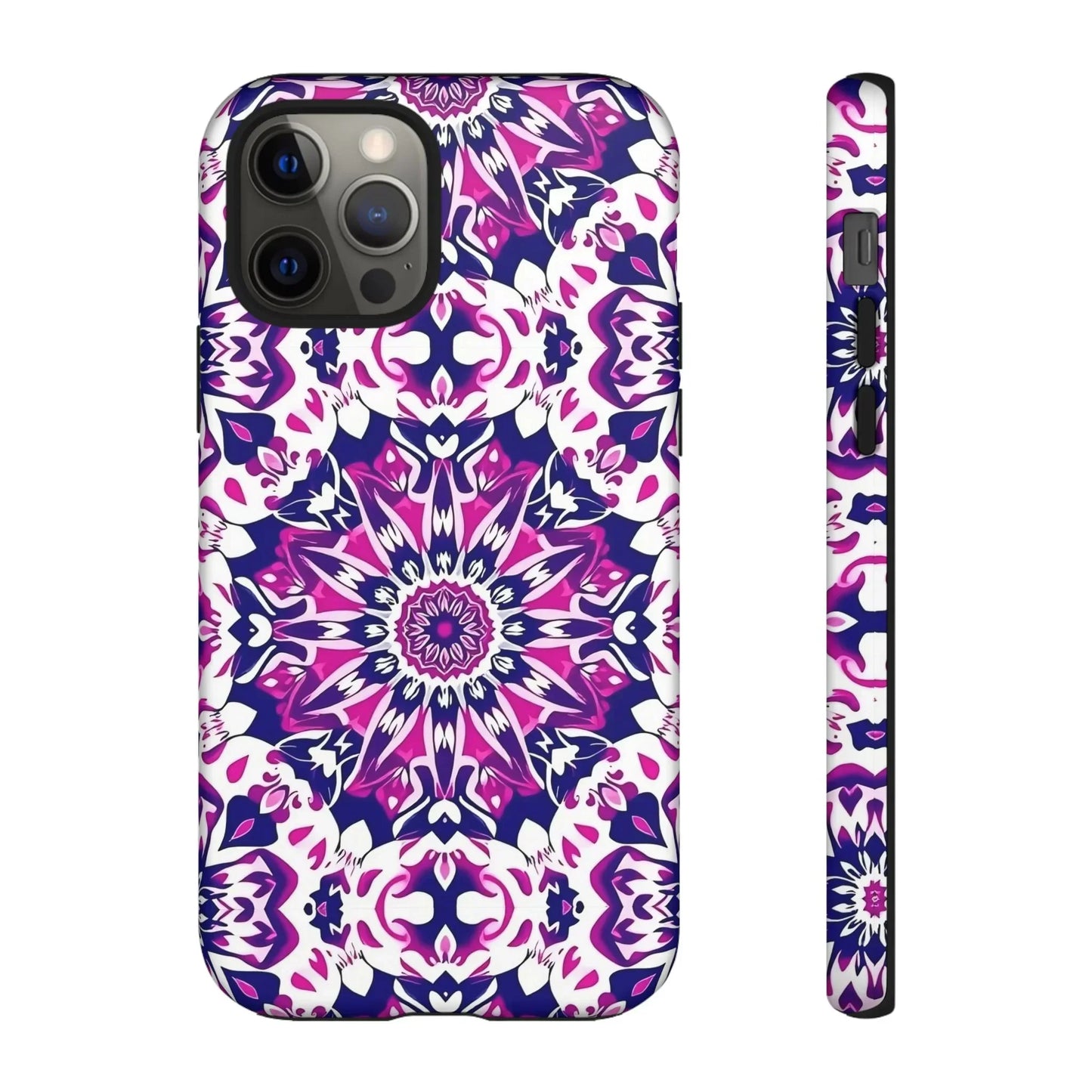 Vibrant Mandala Phone Case – Artistic Protection for iPhone & Galaxy - KarArmDesign