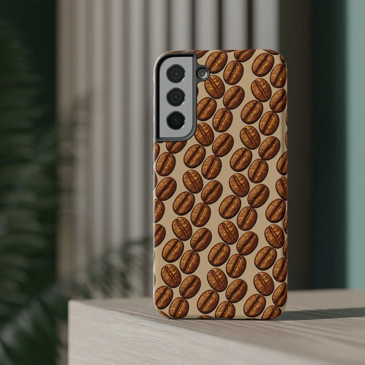 Coffee Pattern Phone Case for iPhone and Samsung Galaxy - KarArmDesign