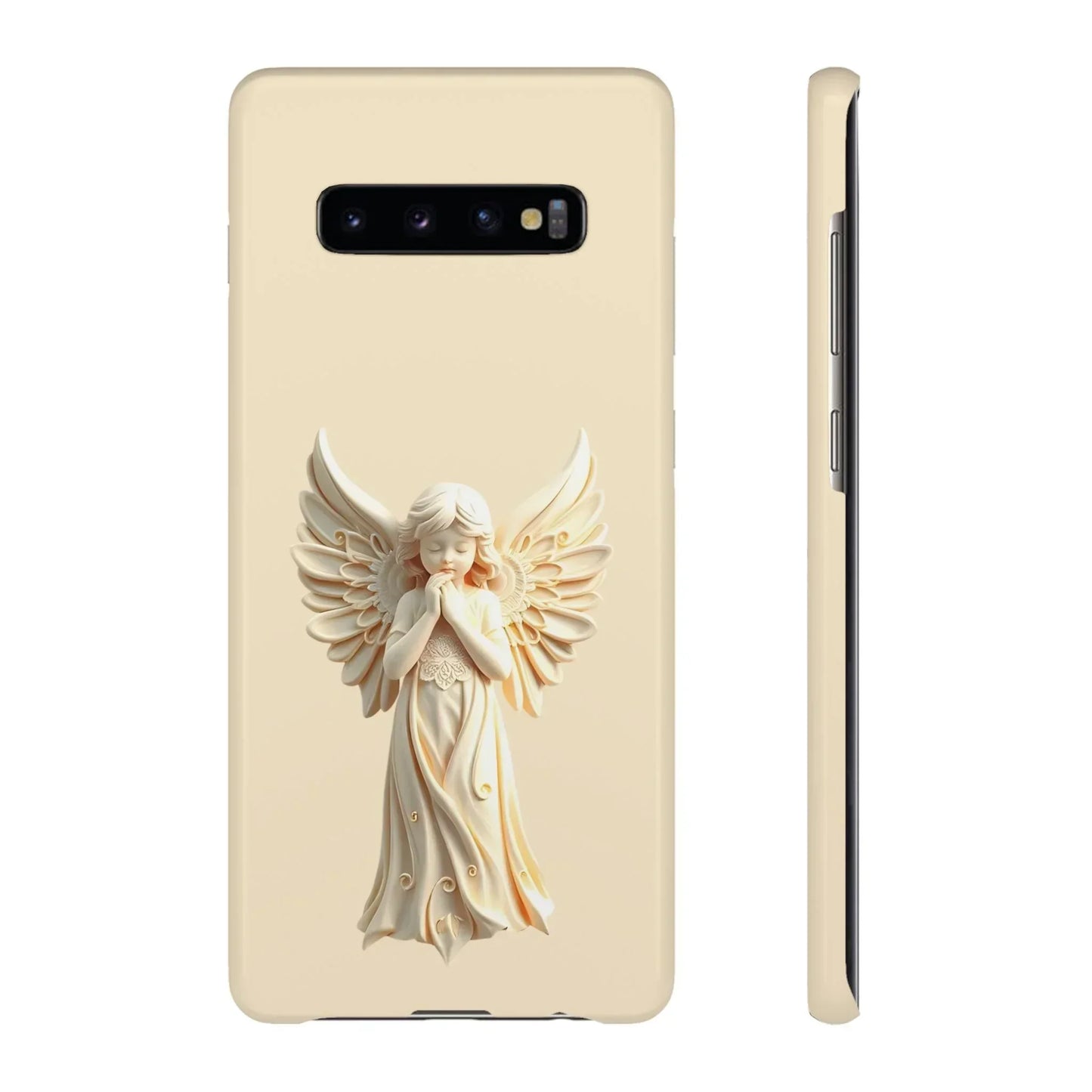 Heavenly Angel Phone Case for iPhone 7-16 and Samsung Galaxy S10-S24 Models - KarArmDesign
