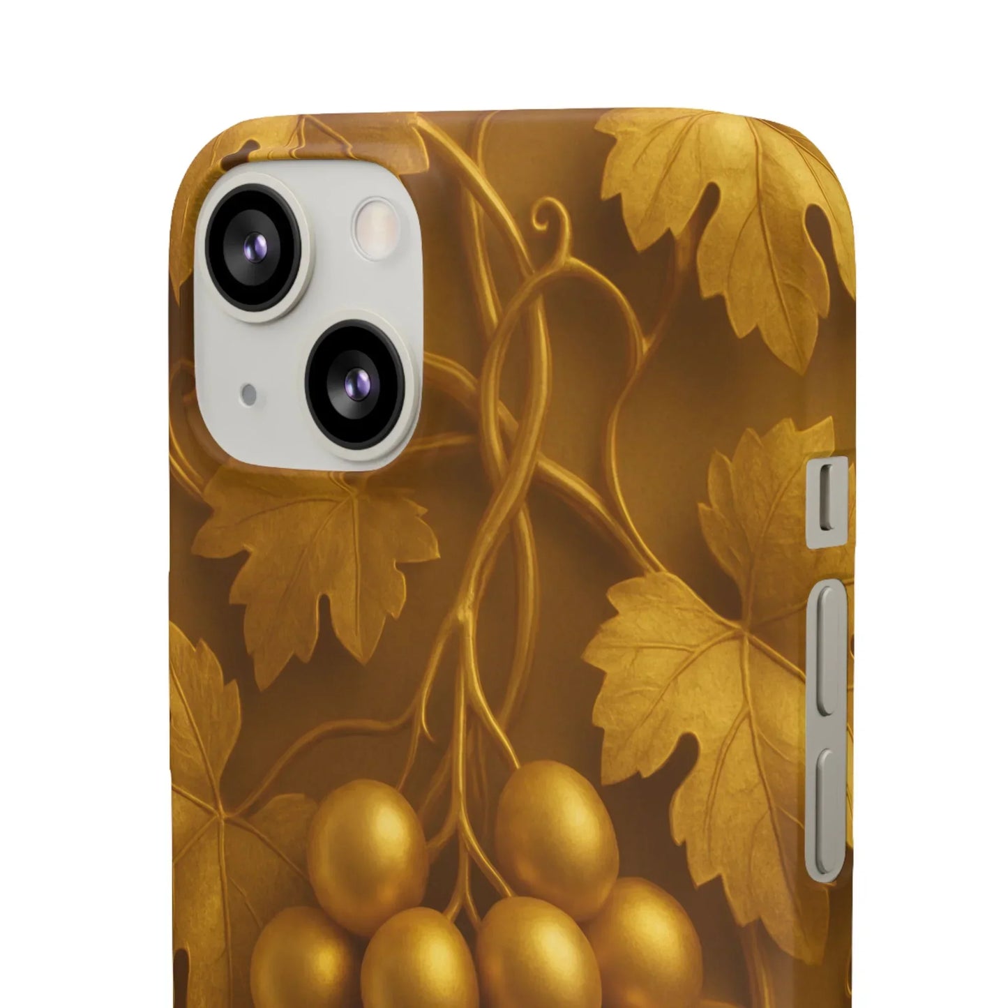 Golden Grapes Phone Case for iPhone 7–16 Models - KarArmDesign
