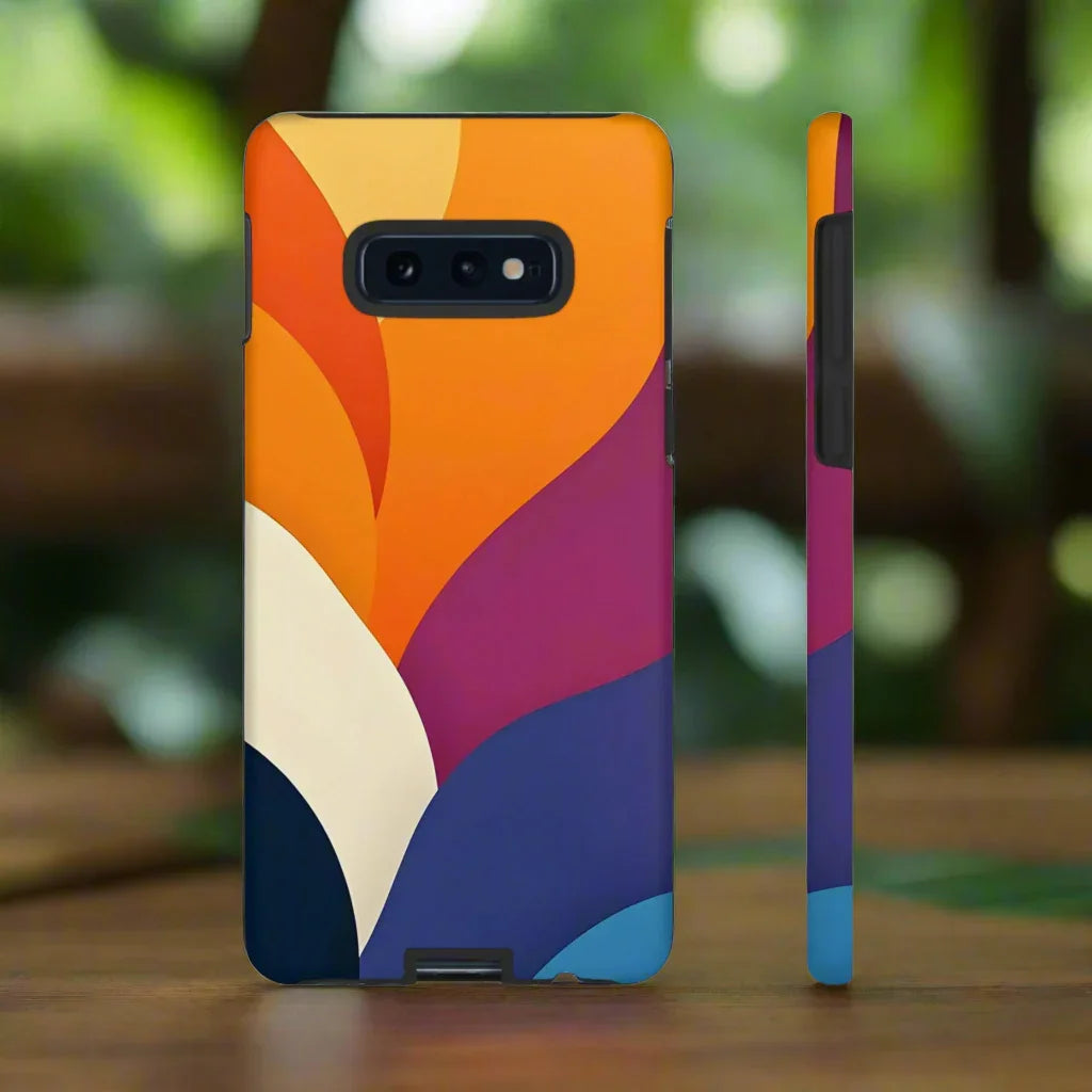 Vibrant Abstract Design Phone Case for iPhone and Samsung Galaxy - KarArmDesign