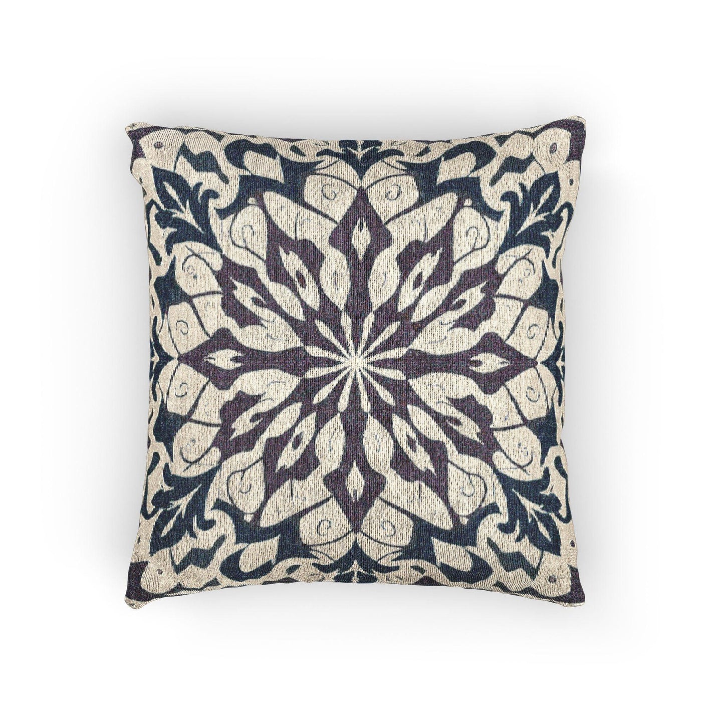 Elegant Woven Accent Pillow - KarArmDesign