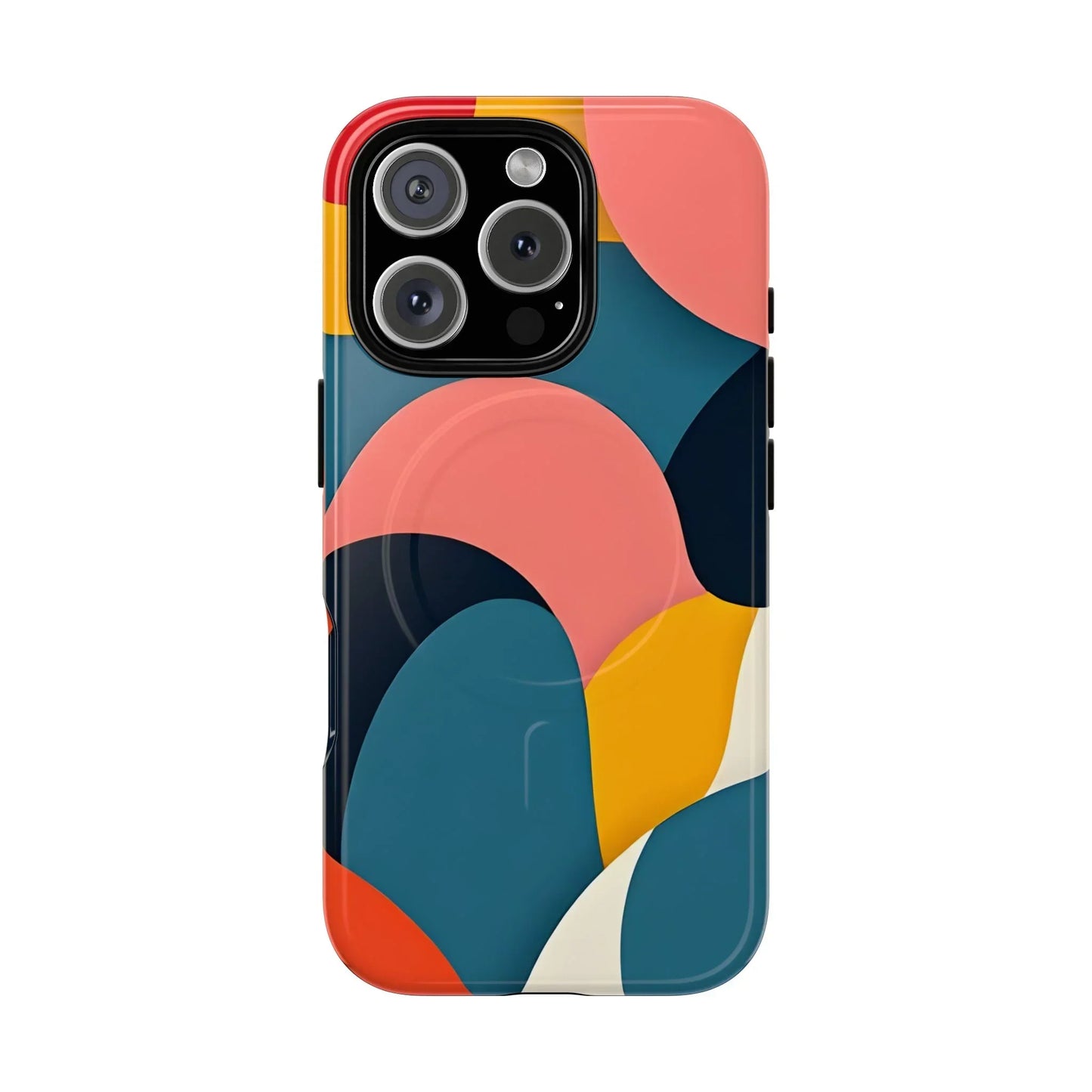 Colorful Abstract Art Phone Case for iPhone 14-16 Models - KarArmDesign