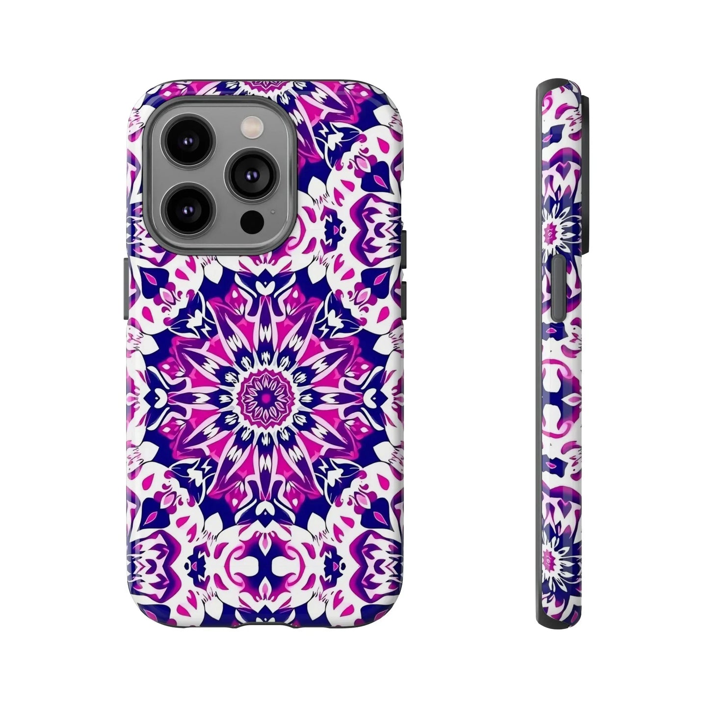 Vibrant Mandala Phone Case – Artistic Protection for iPhone & Galaxy - KarArmDesign