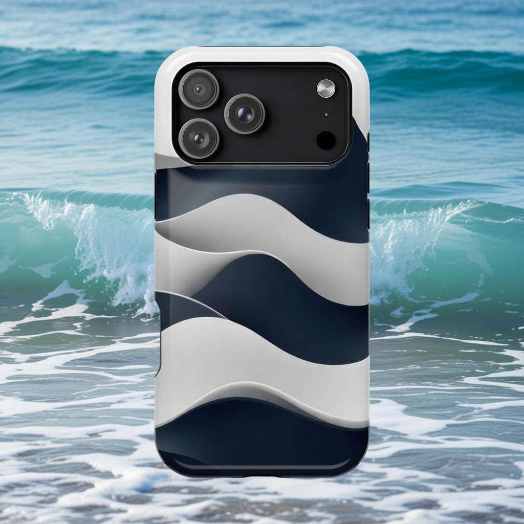Ocean Flow Phone Case for iPhone 11-17 and Galaxy S21-S22