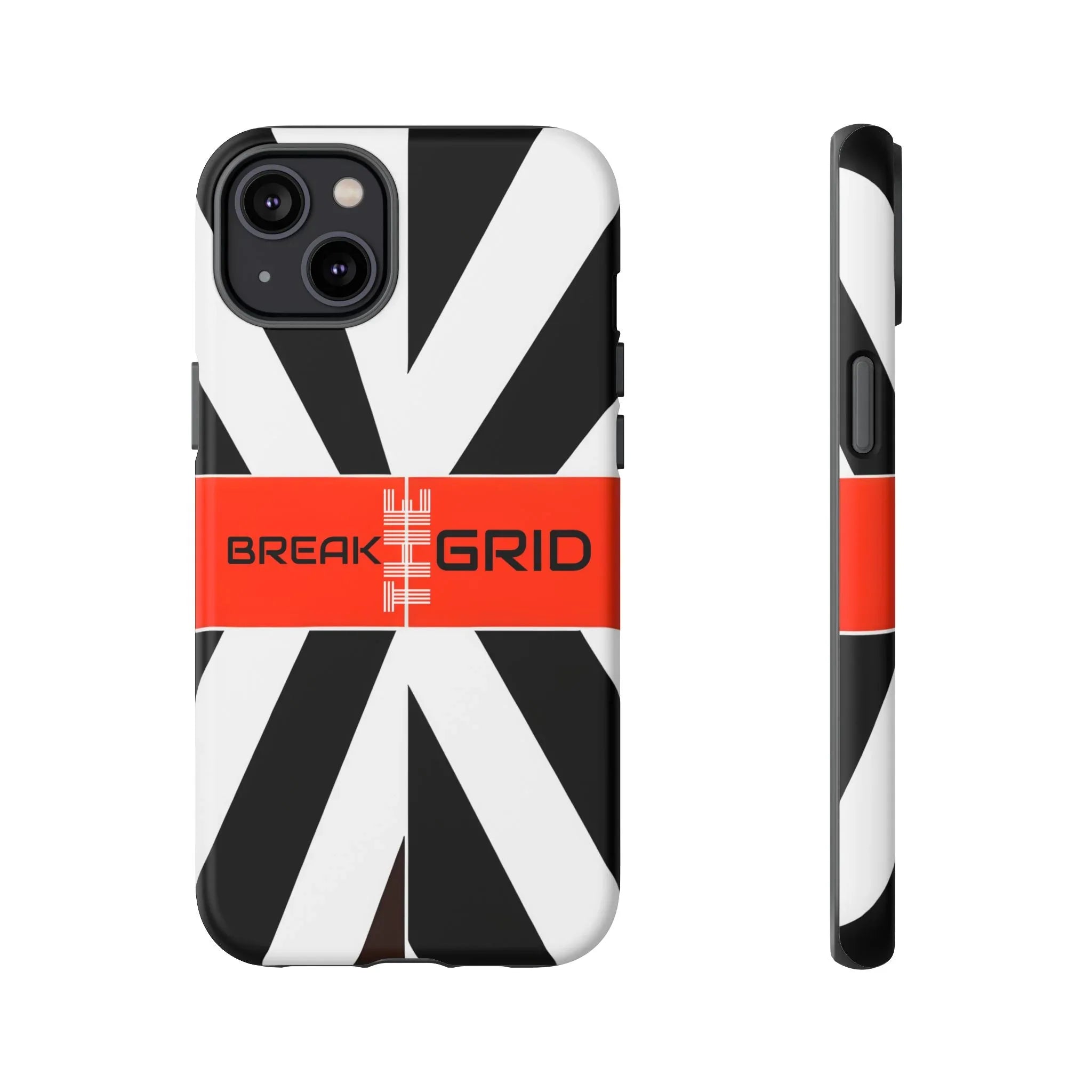 Break The Grid Phone Case for iPhone 11–16 and Galaxy S20–S25 - KARARMDESIGN