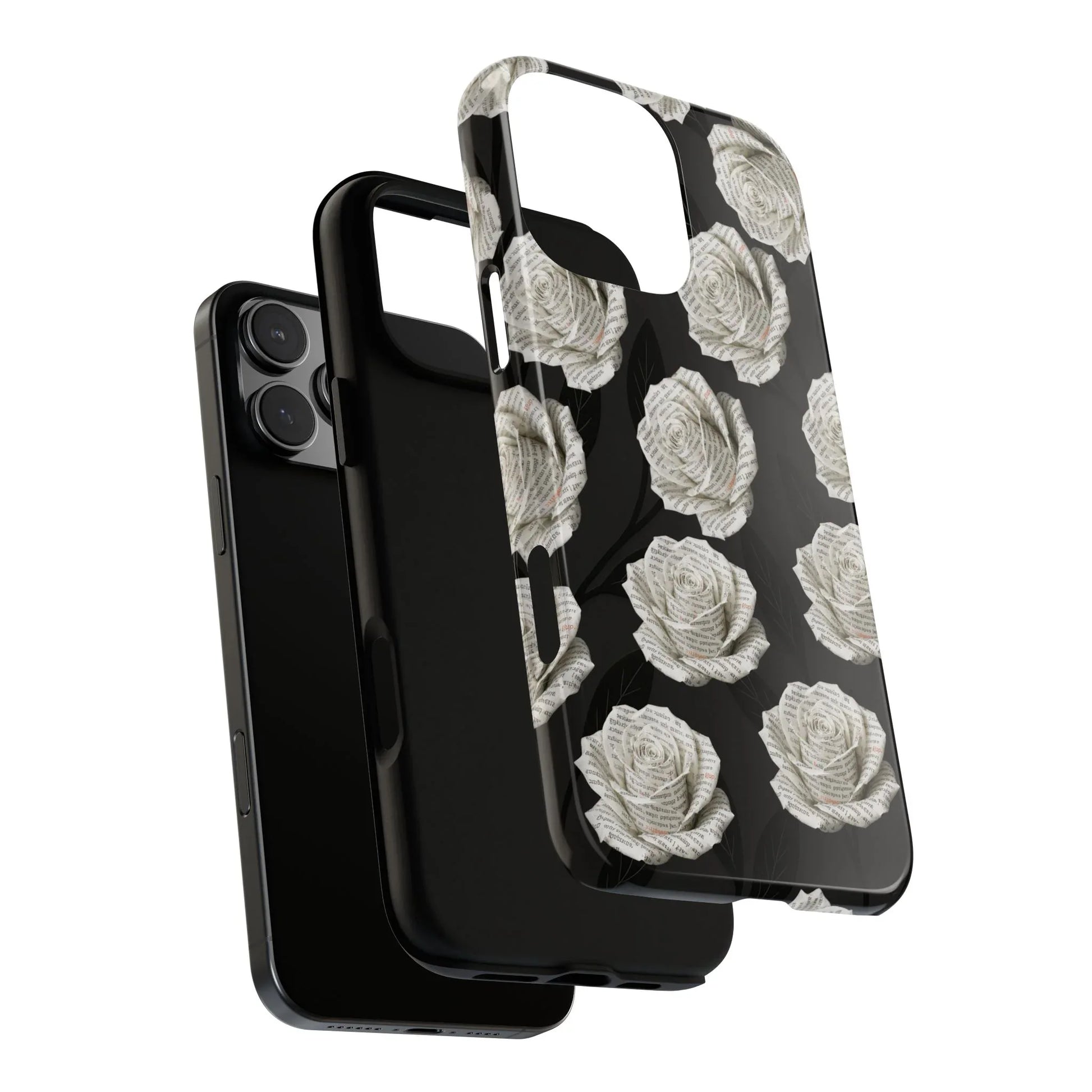 Silent Bloom Phone Case for iPhone 8-17 and Google Pixel 3-9 - KARARMDESIGN