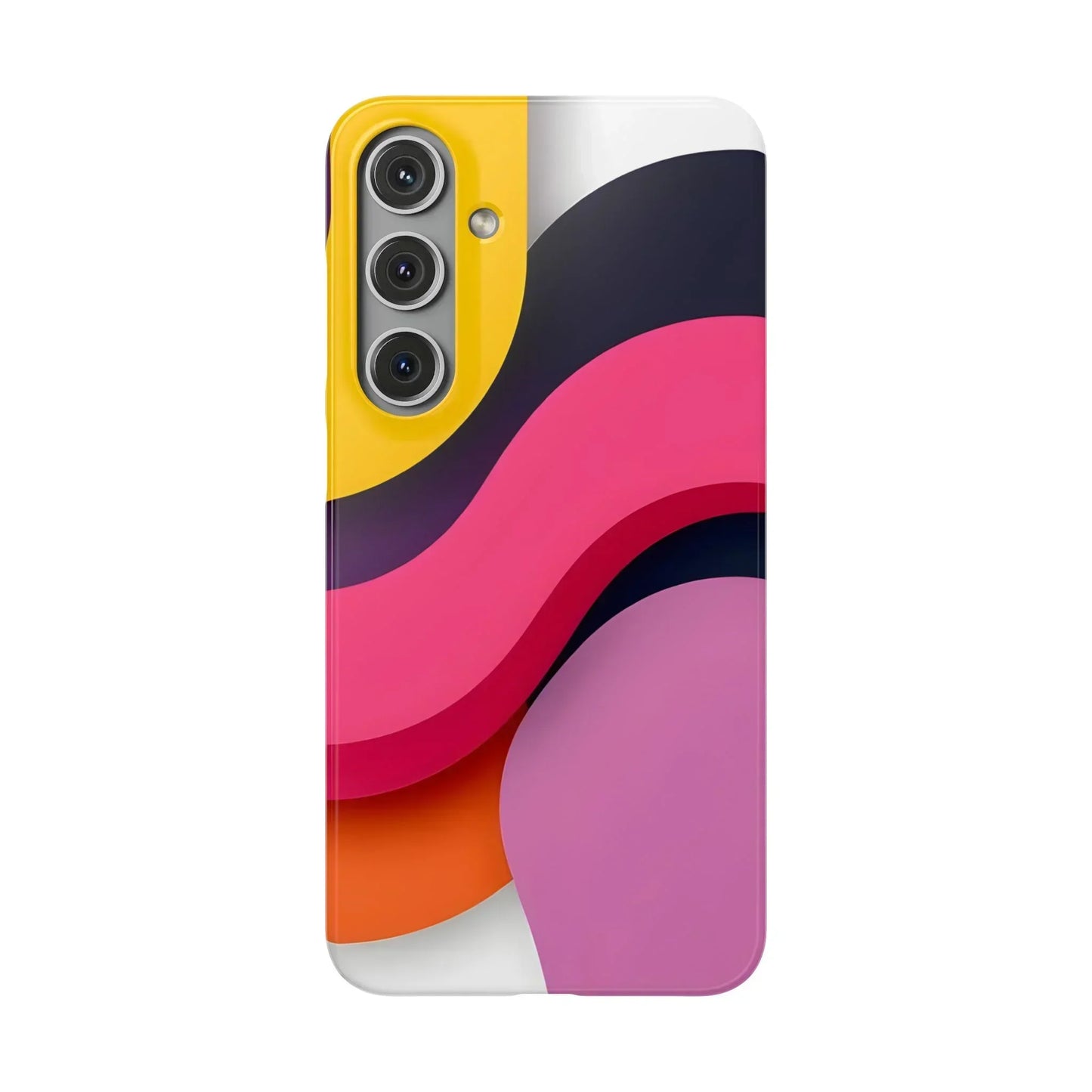 Abstract Phone Case for iPhone 7-16 and Samsung Galaxy S10-S25 Models - KarArmDesign