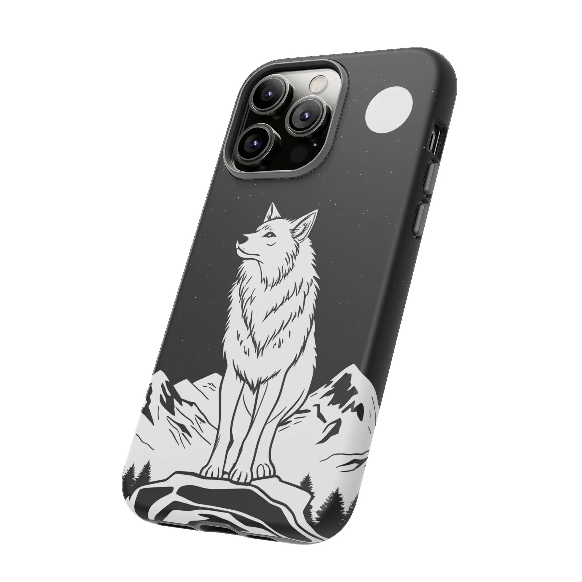 Majestic Wolf Phone Case for iPhone and Galaxy - KARARMDESIGN