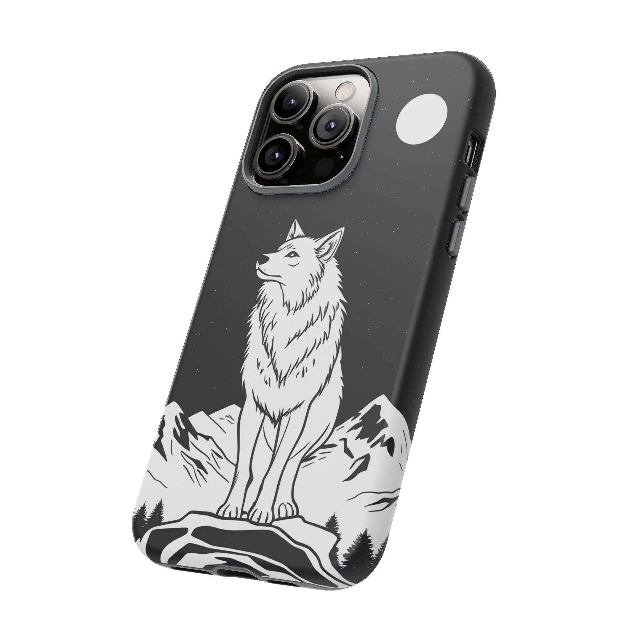 Majestic Wolf Phone Case for iPhone and Galaxy - KARARMDESIGN