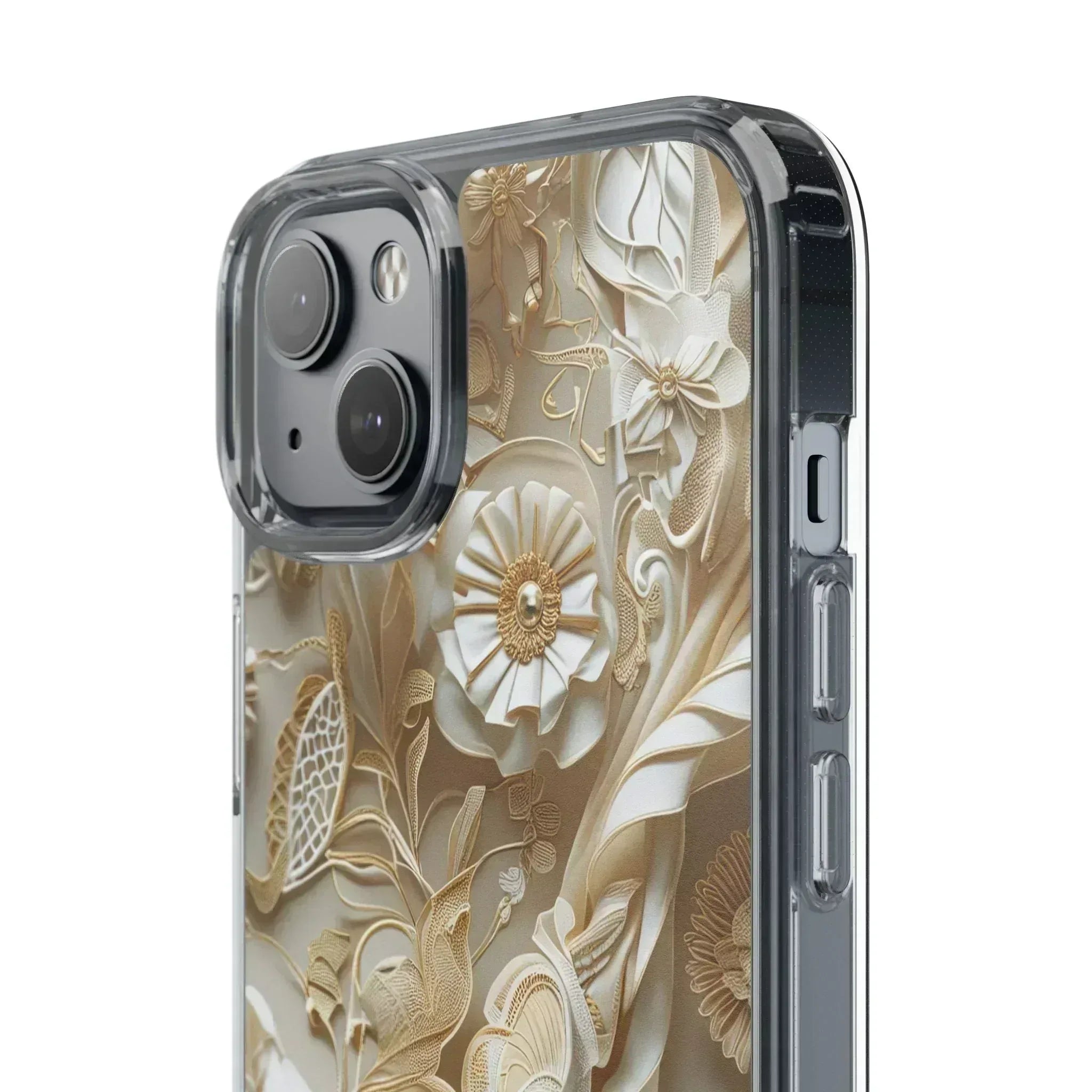 Minimalist Clear Phone Case for iPhone 12-16 and Samsung Galaxy S21 - KARARMDESIGN