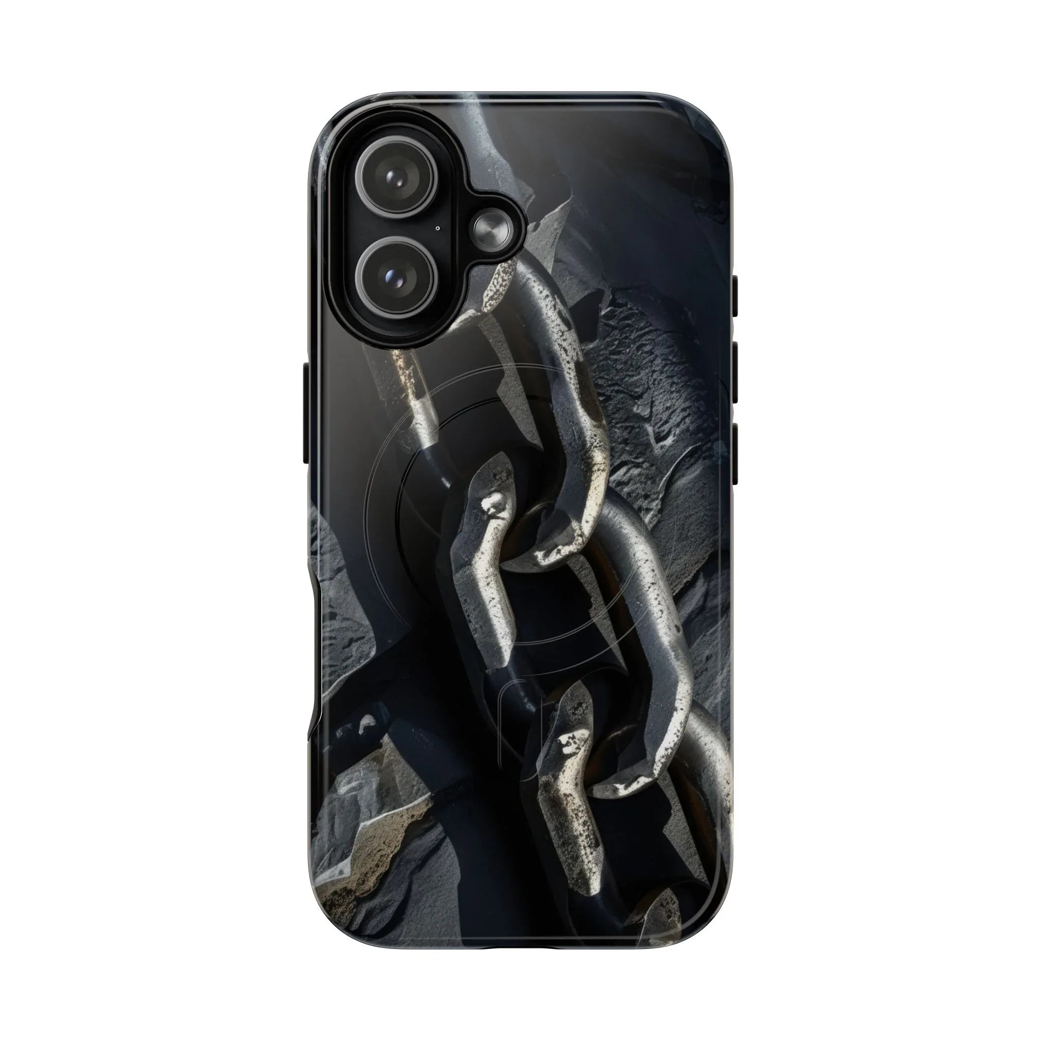 “Iron Chain” Tough Magnetic Phone Case for iPhone 13-17 - KARARMDESIGN