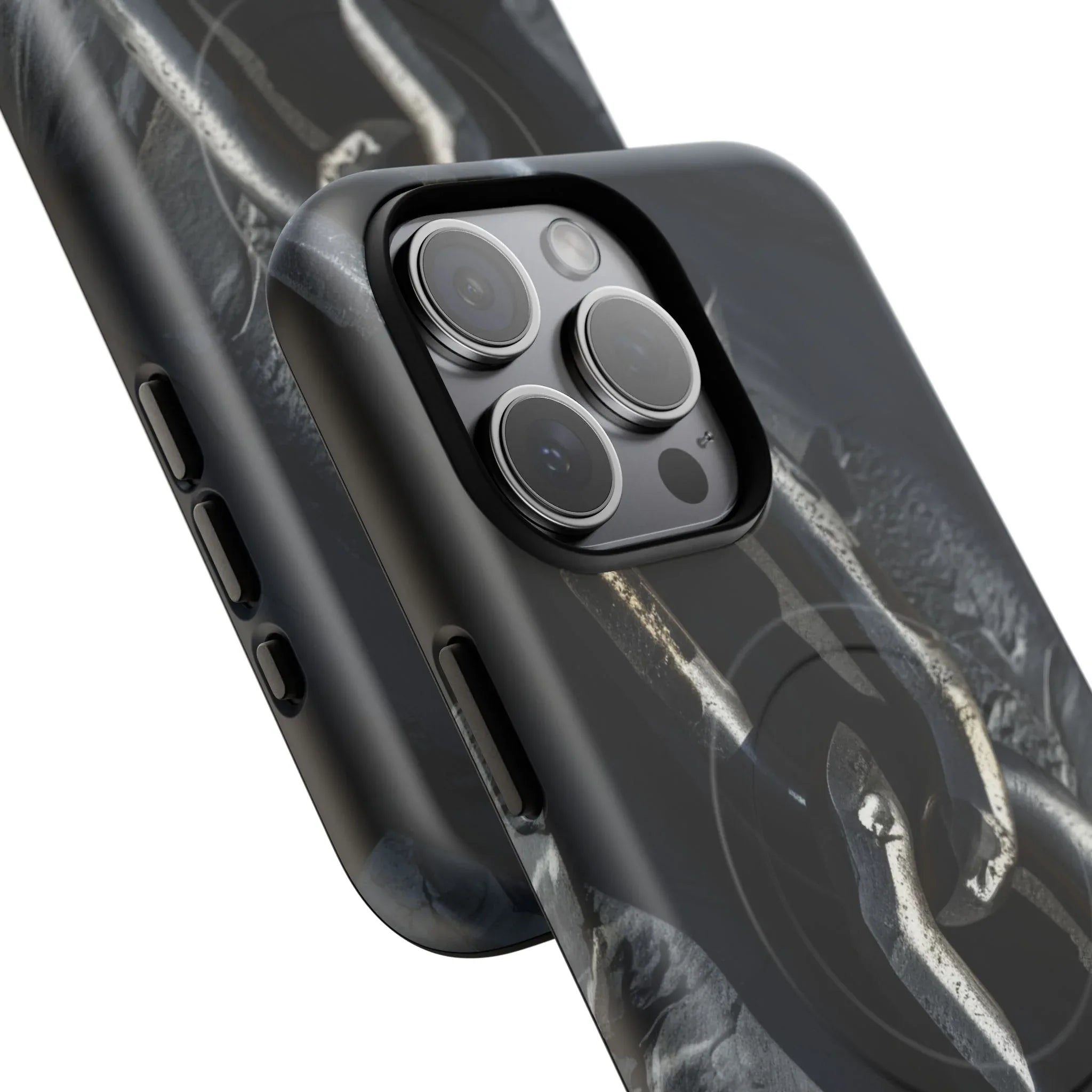 “Iron Chain” Tough Magnetic Phone Case for iPhone 13-17 - KARARMDESIGN