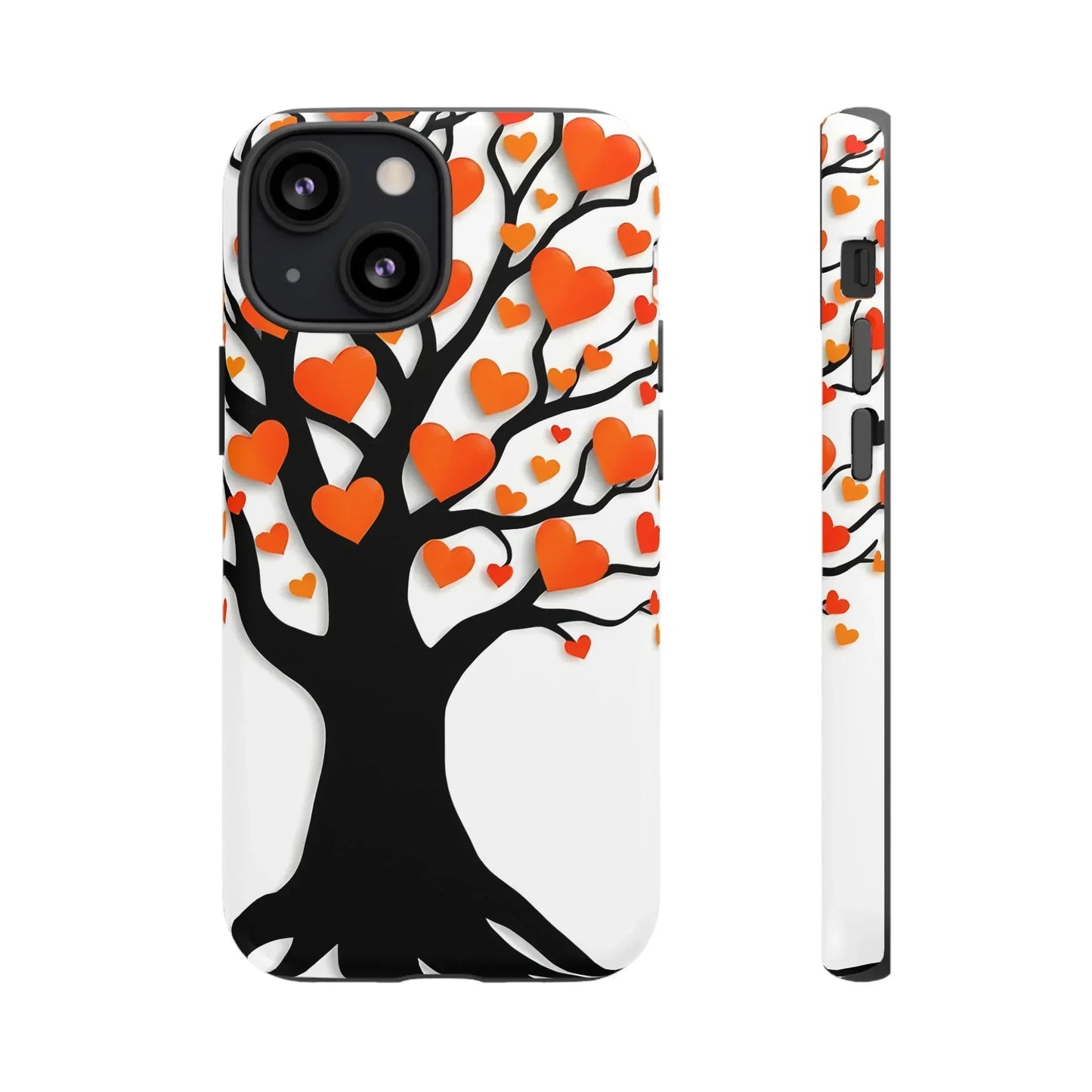Heart Design Phone Case for iPhone 8–16 and Galaxy S10–S25 Models - KarArmDesign