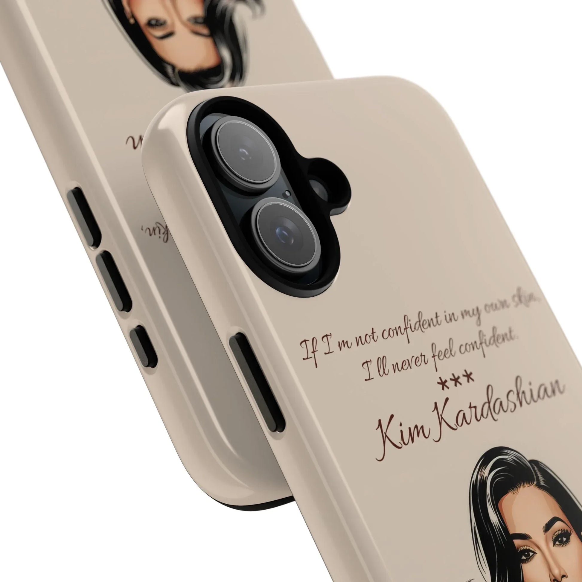 Kim Kardashian Quote Phone Case – Illustrated for iPhone 15-17 Models - KARARMDESIGN