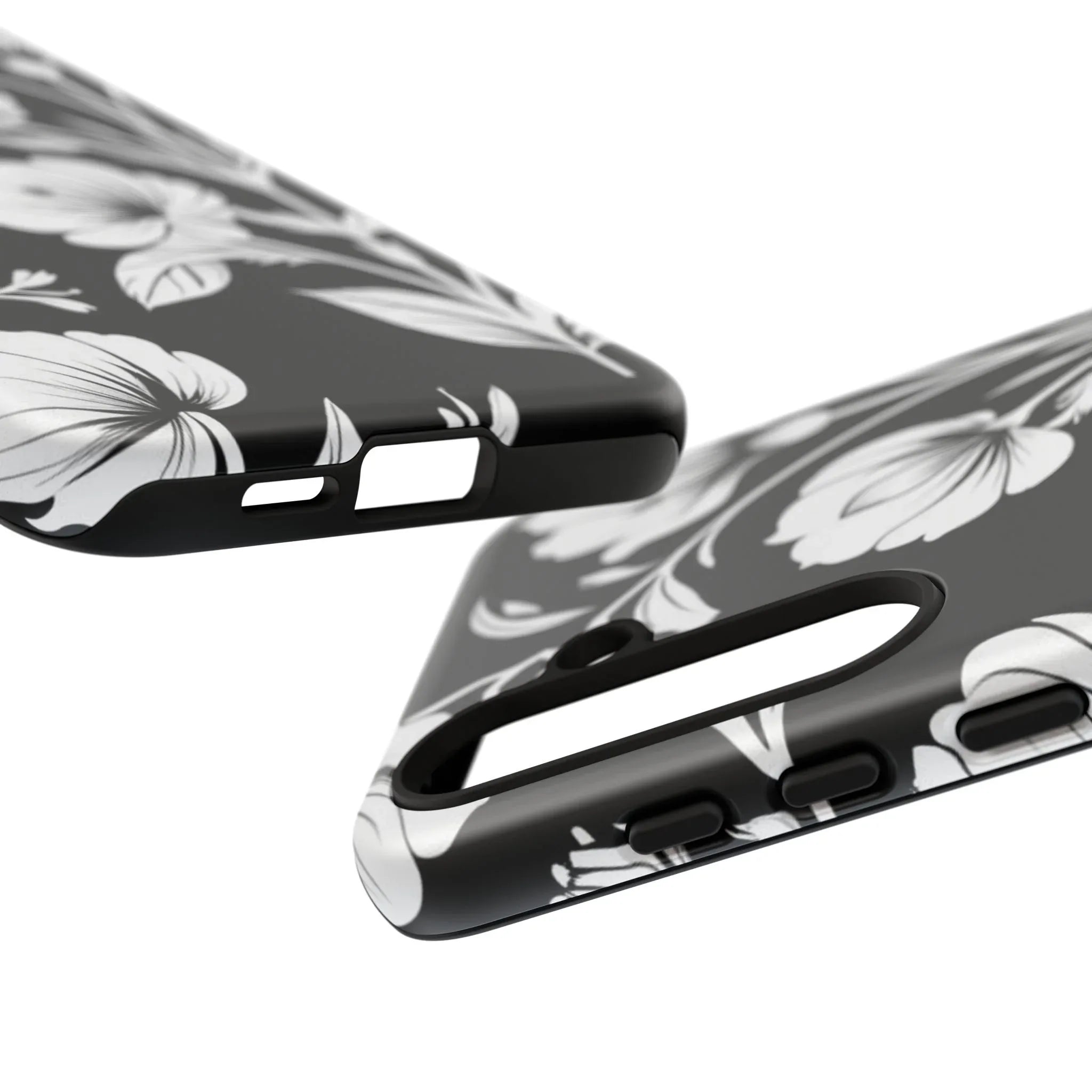 Elegant Floral Phone Case for Galaxy S20-S25 - KARARMDESIGN