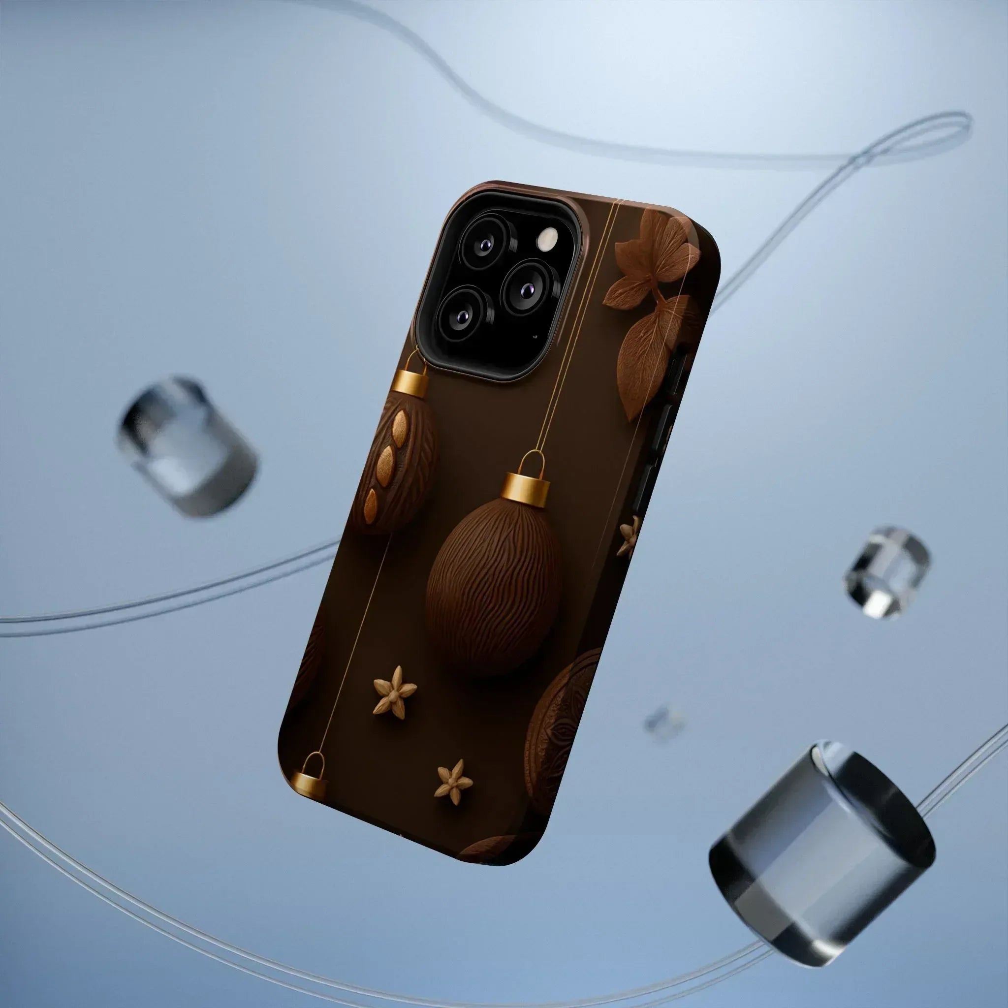 Chocolate Ornaments Phone Case for iPhone 11-17 and Galaxy S21-S22 - KARARMDESIGN