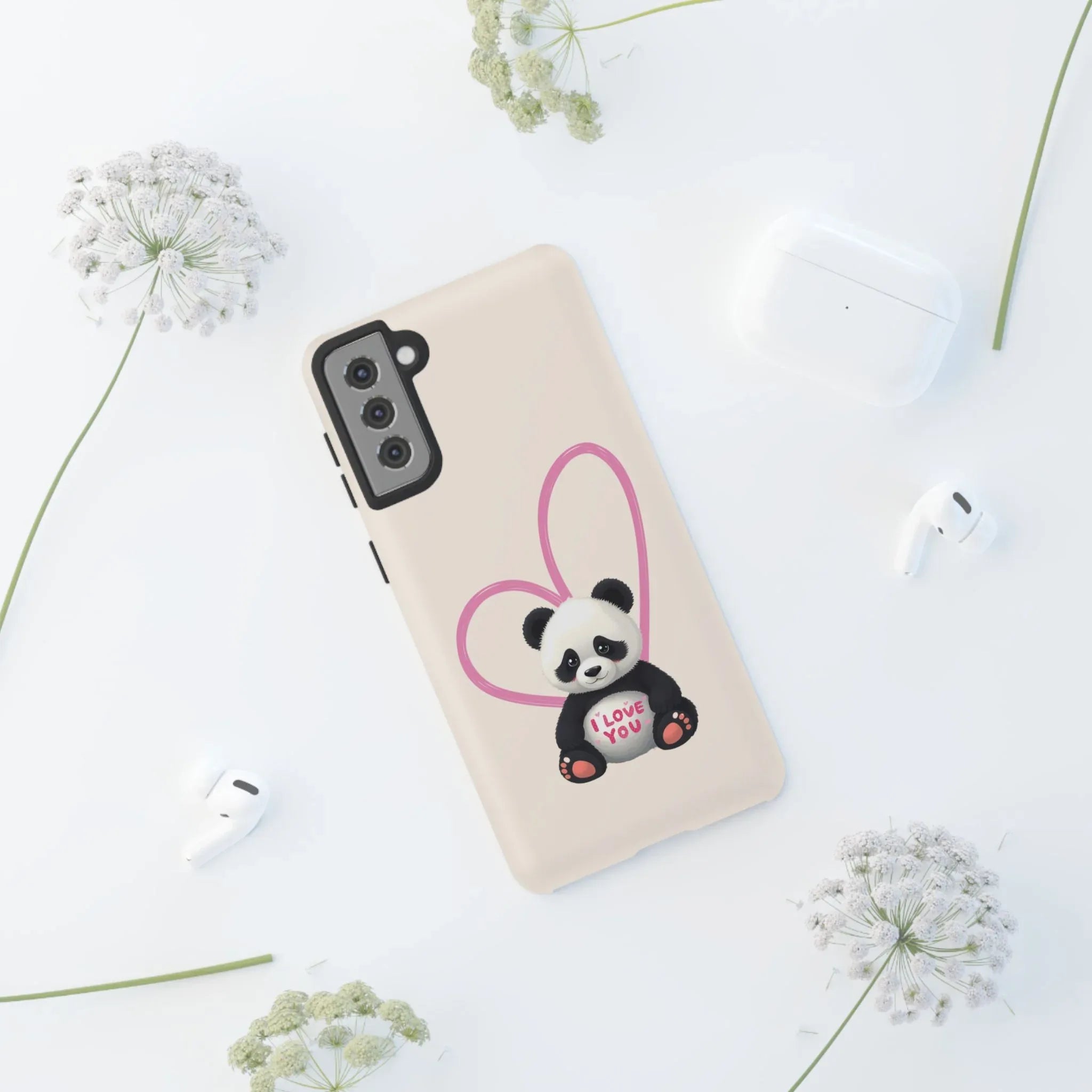 Adorable Panda Phone Case for Galaxy S20-S25 - KARARMDESIGN