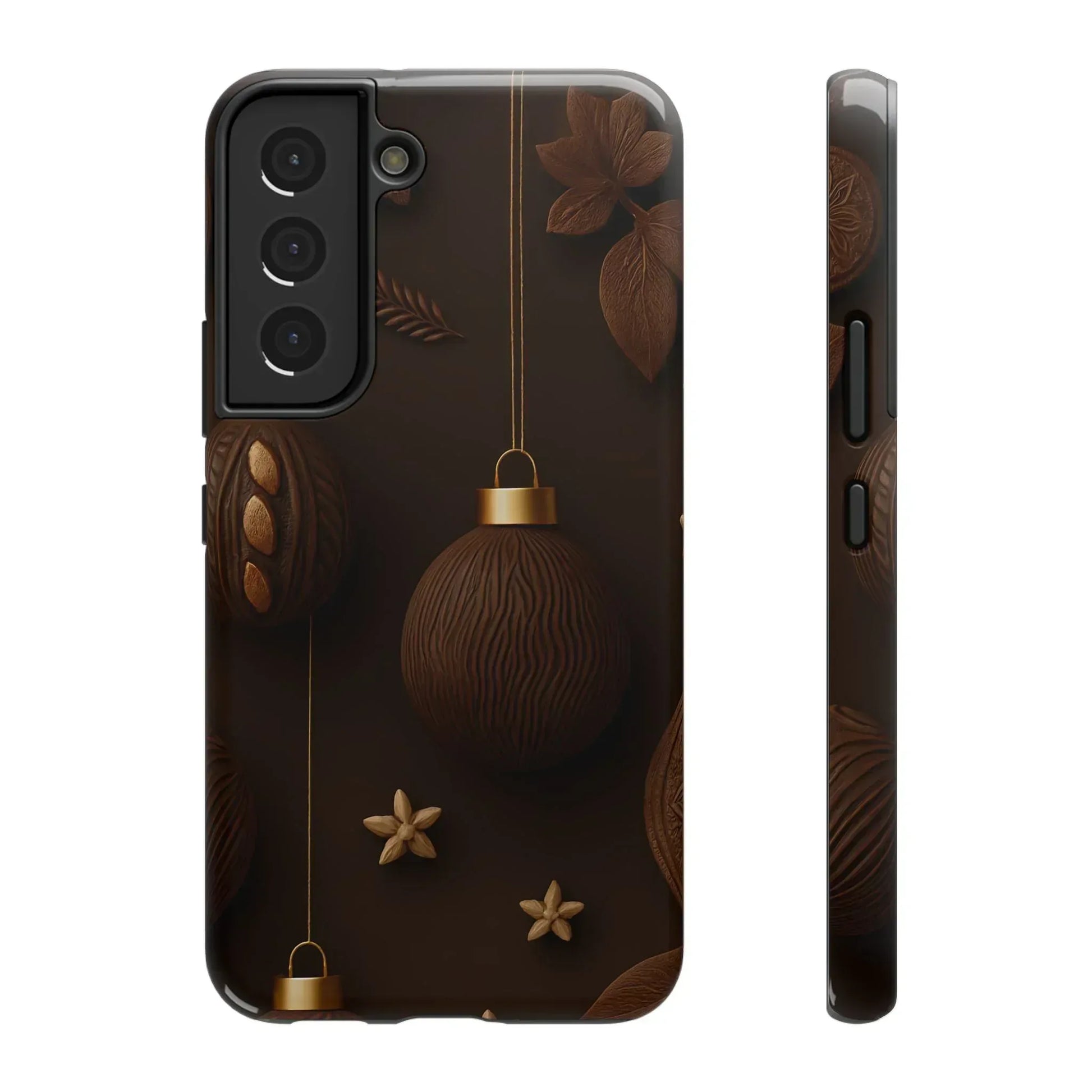 Chocolate Ornaments Phone Case for iPhone 11-17 and Galaxy S21-S22 - KARARMDESIGN