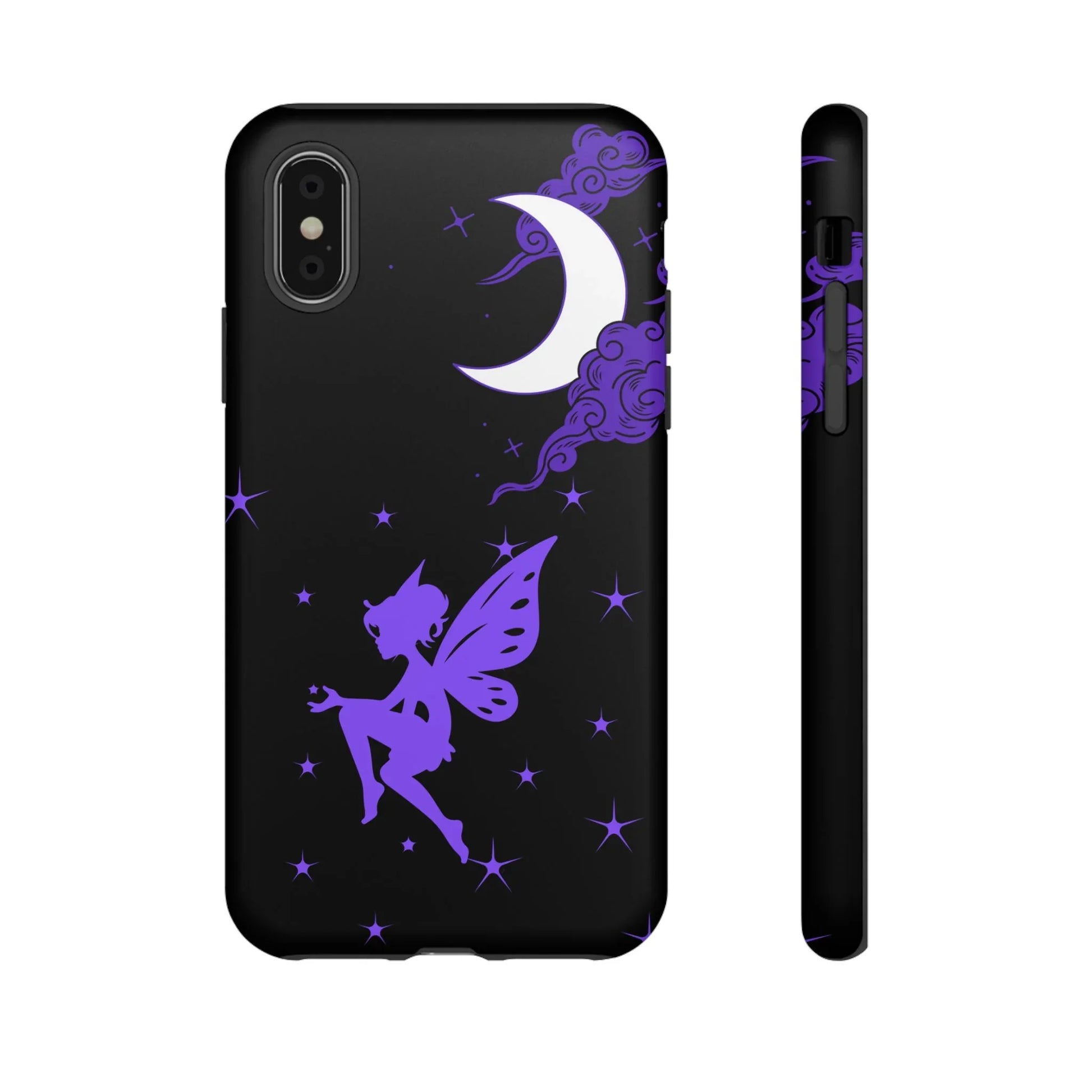Moonlit Fairy Phone Case for iPhone 8-16 and Galaxy S10-S23 - KARARMDESIGN