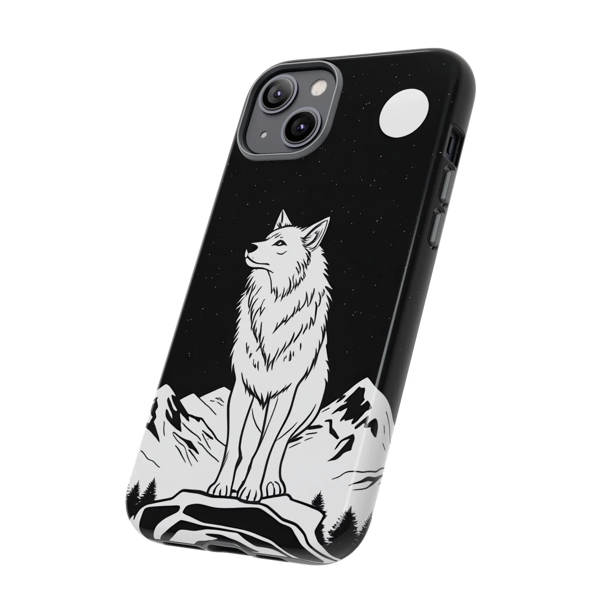 Majestic Wolf Phone Case for iPhone and Galaxy - KARARMDESIGN