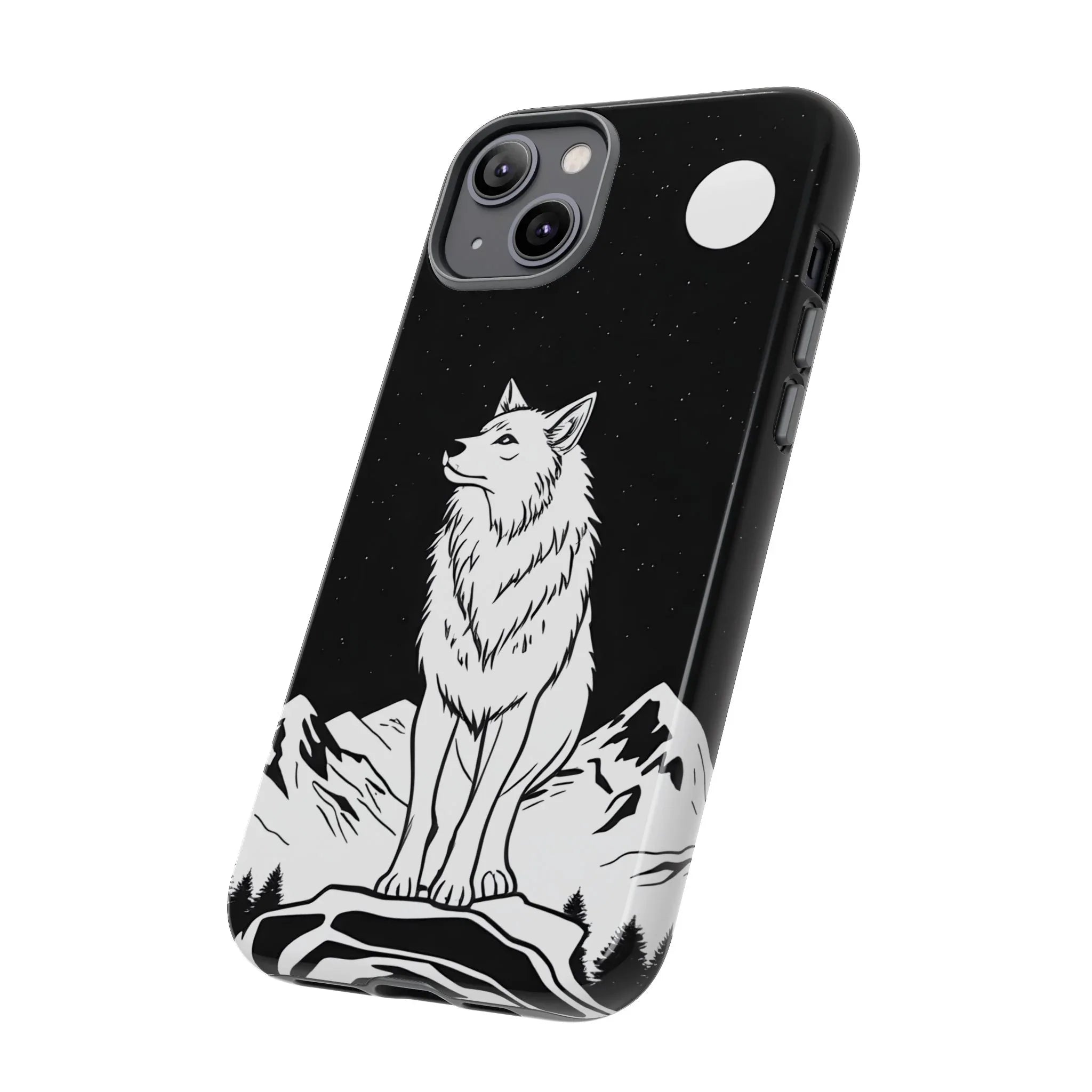 Majestic Wolf Phone Case for iPhone and Galaxy - KARARMDESIGN