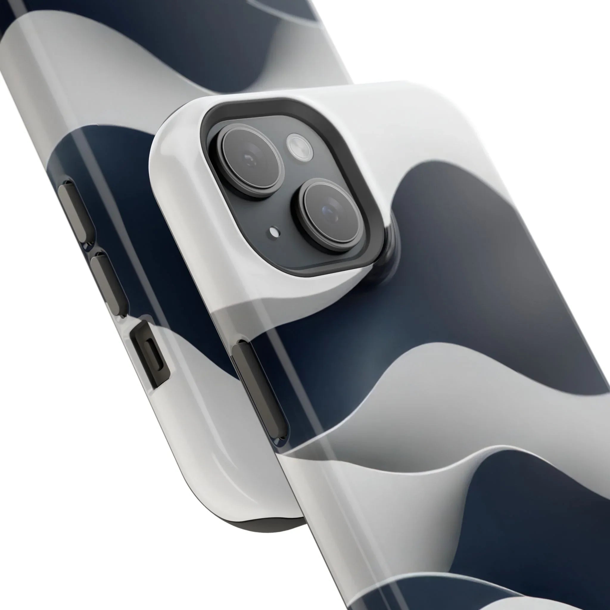 Ocean Flow Phone Case for iPhone 11-17 and Galaxy S21-S22 - KARARMDESIGN