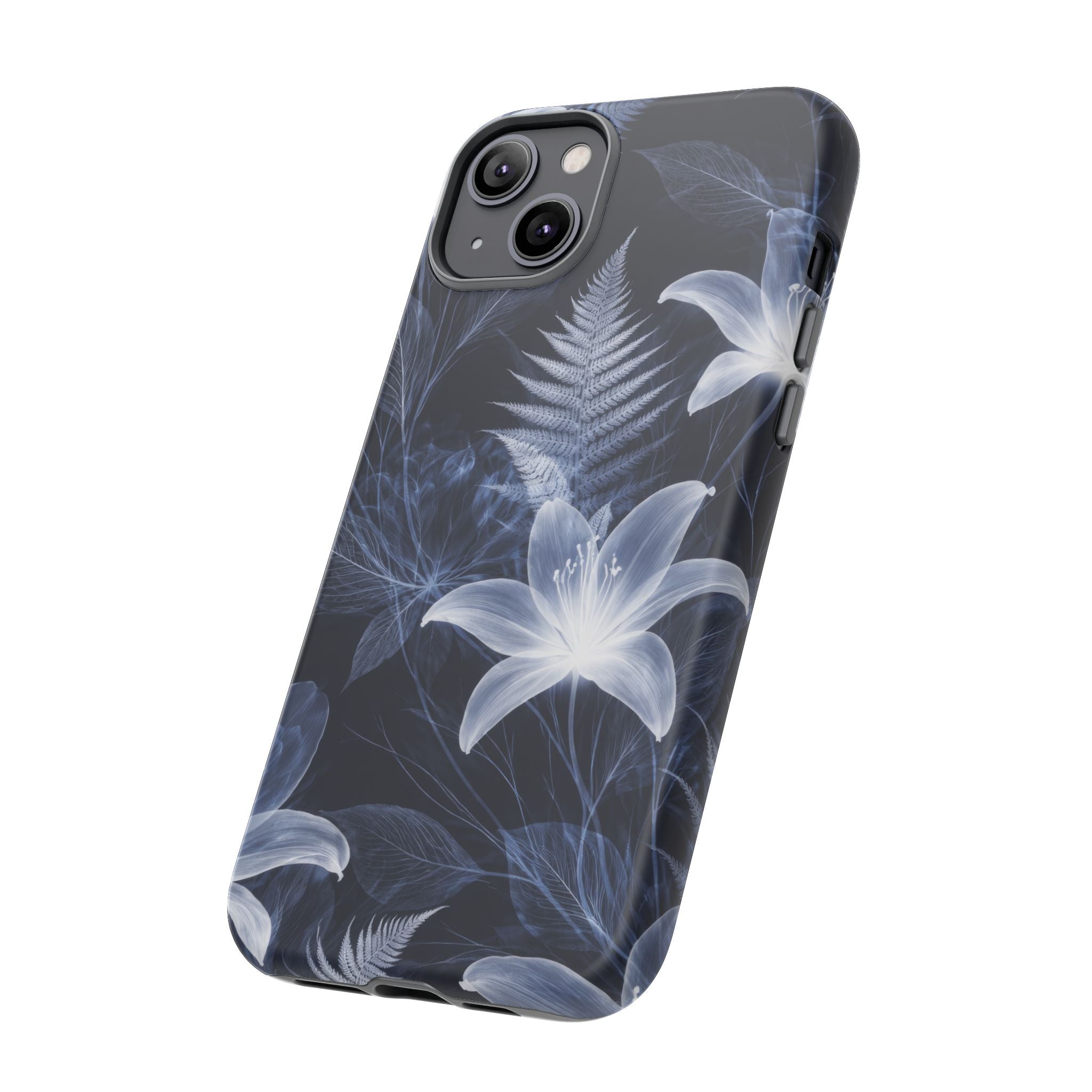 Moonlight Garden Phone Case for iPhone 11-17 and Galaxy S20-S26