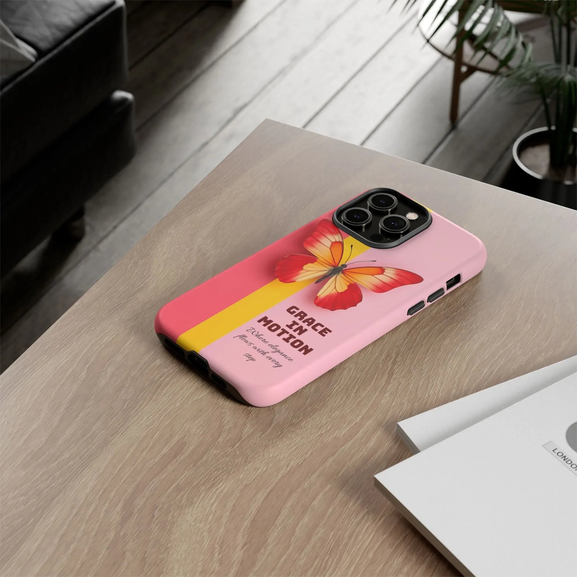 Grace in Motion – Elegant Phone Case for iPhone, Galaxy & Pixel - KARARMDESIGN