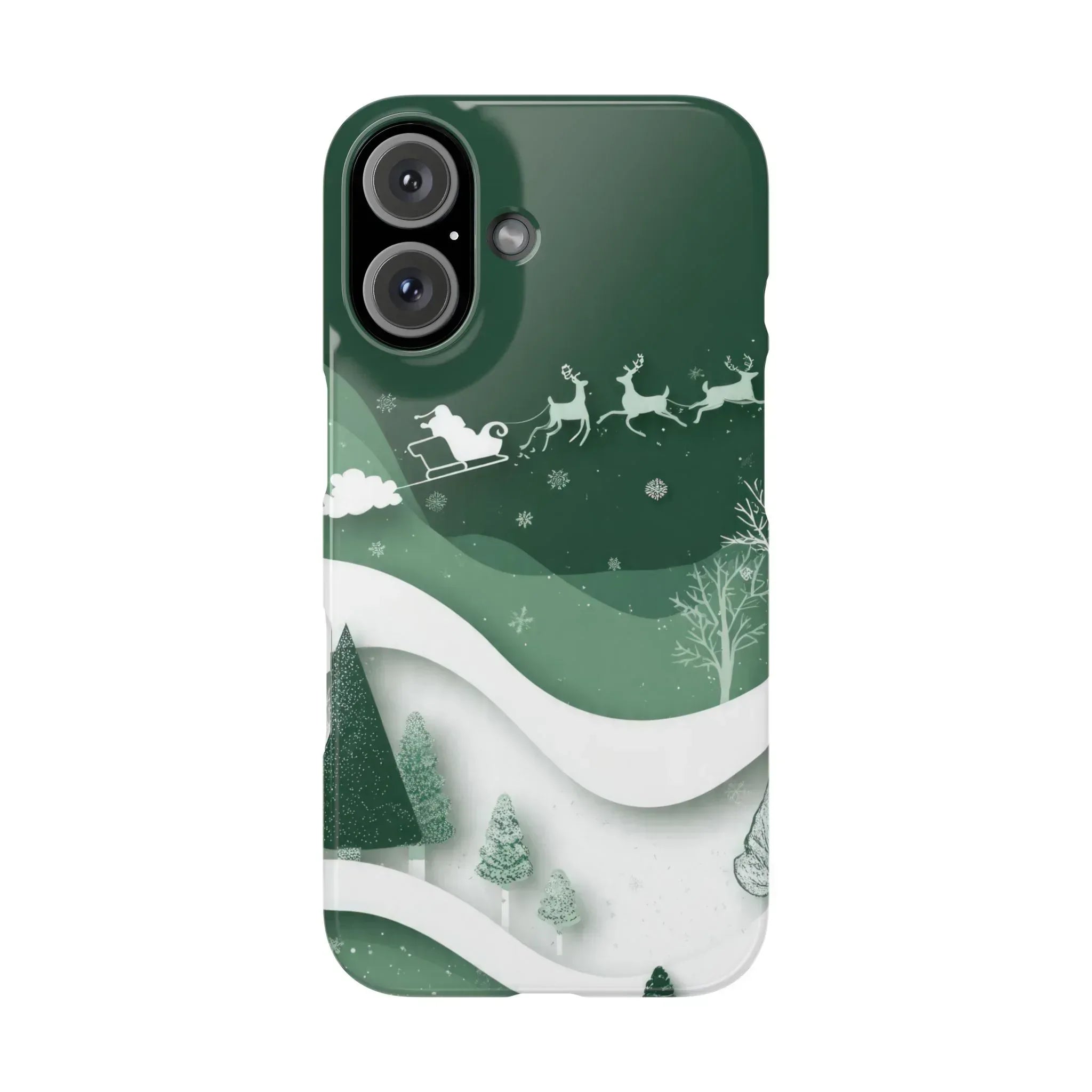 Evergreen Forest Phone Case for iPhone 11–17 - KARARMDESIGN