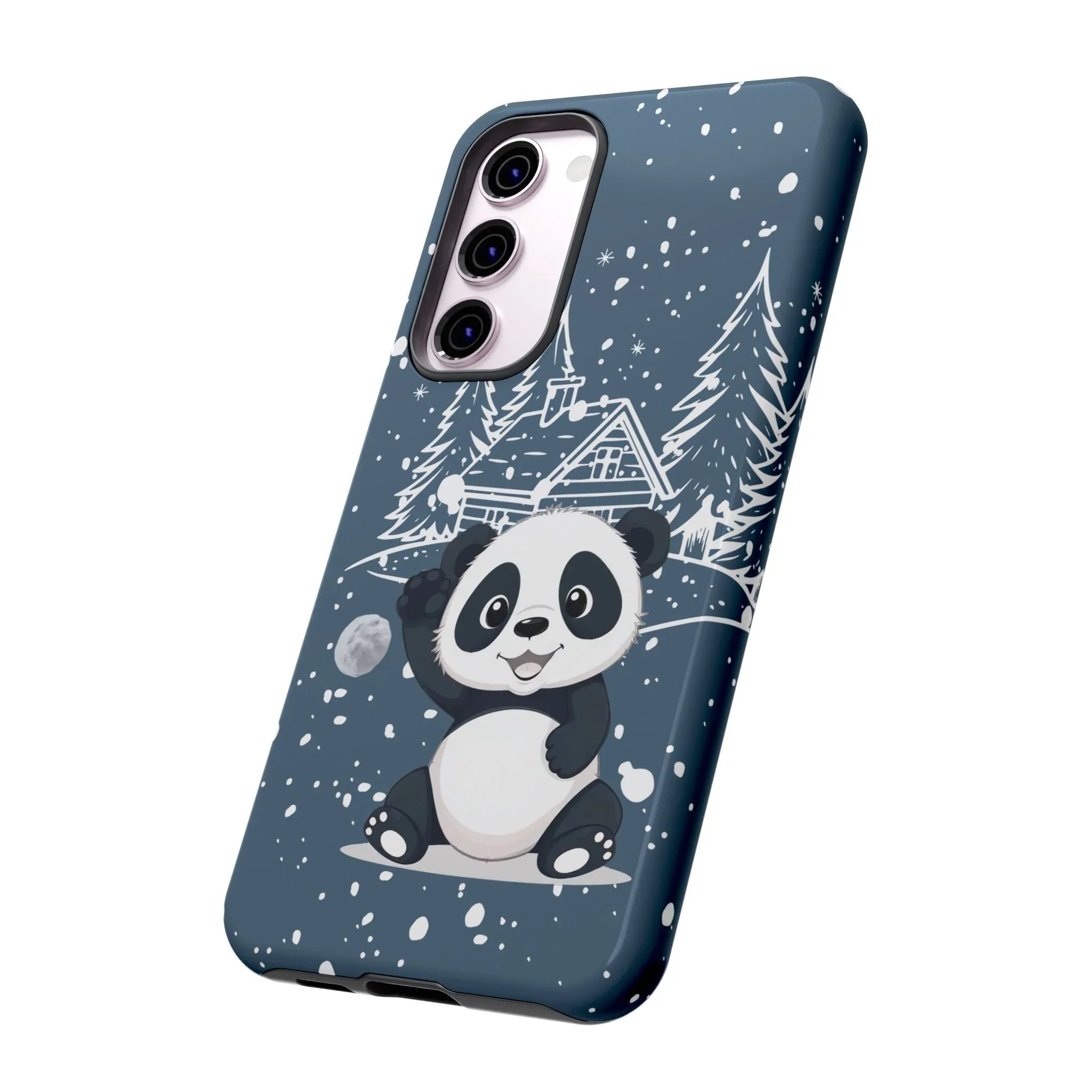 Cute Panda Phone Case for Samsung Galaxy and Google Pixel - KARARMDESIGN