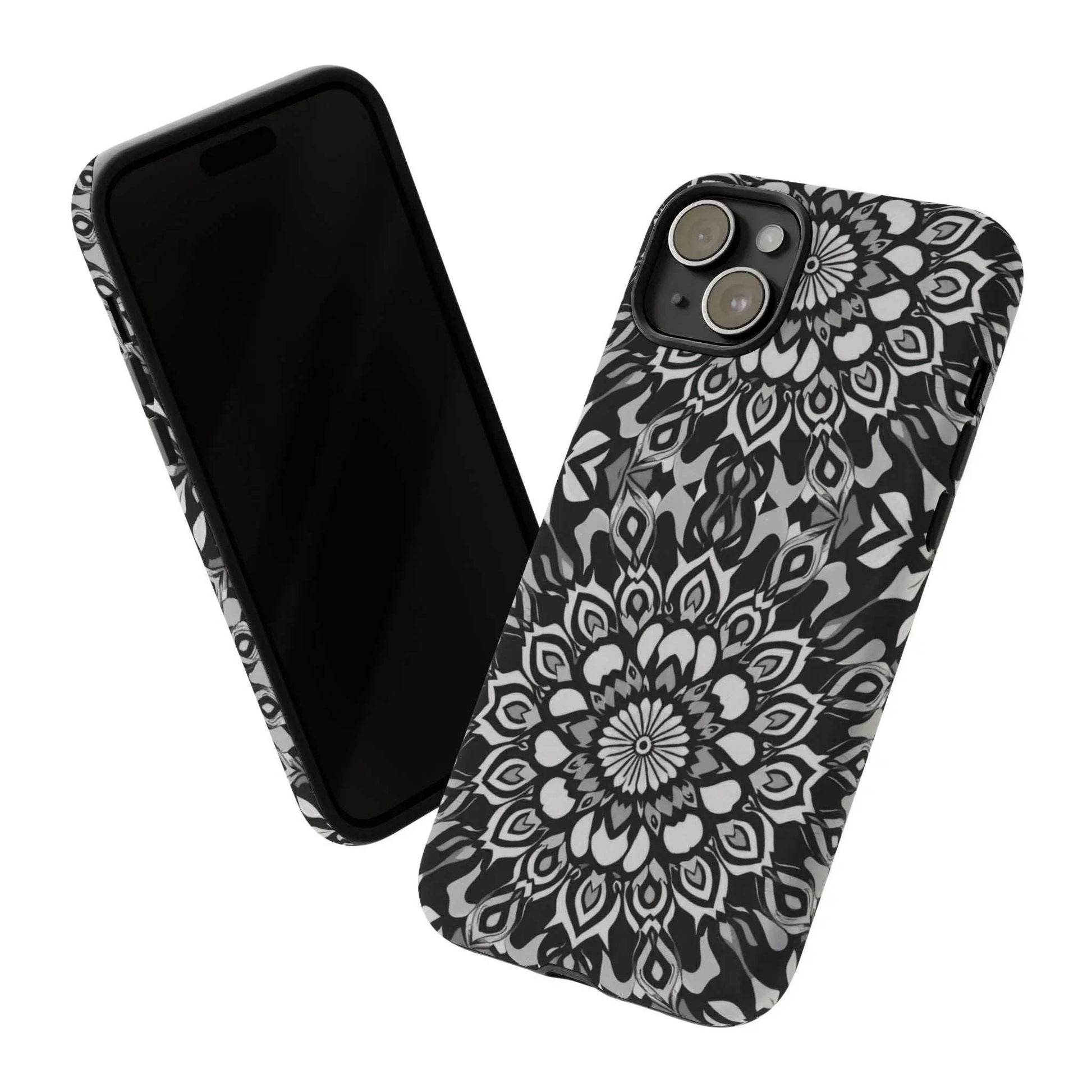 Mandala Phone Case for iPhone and Galaxy - KARARMDESIGN