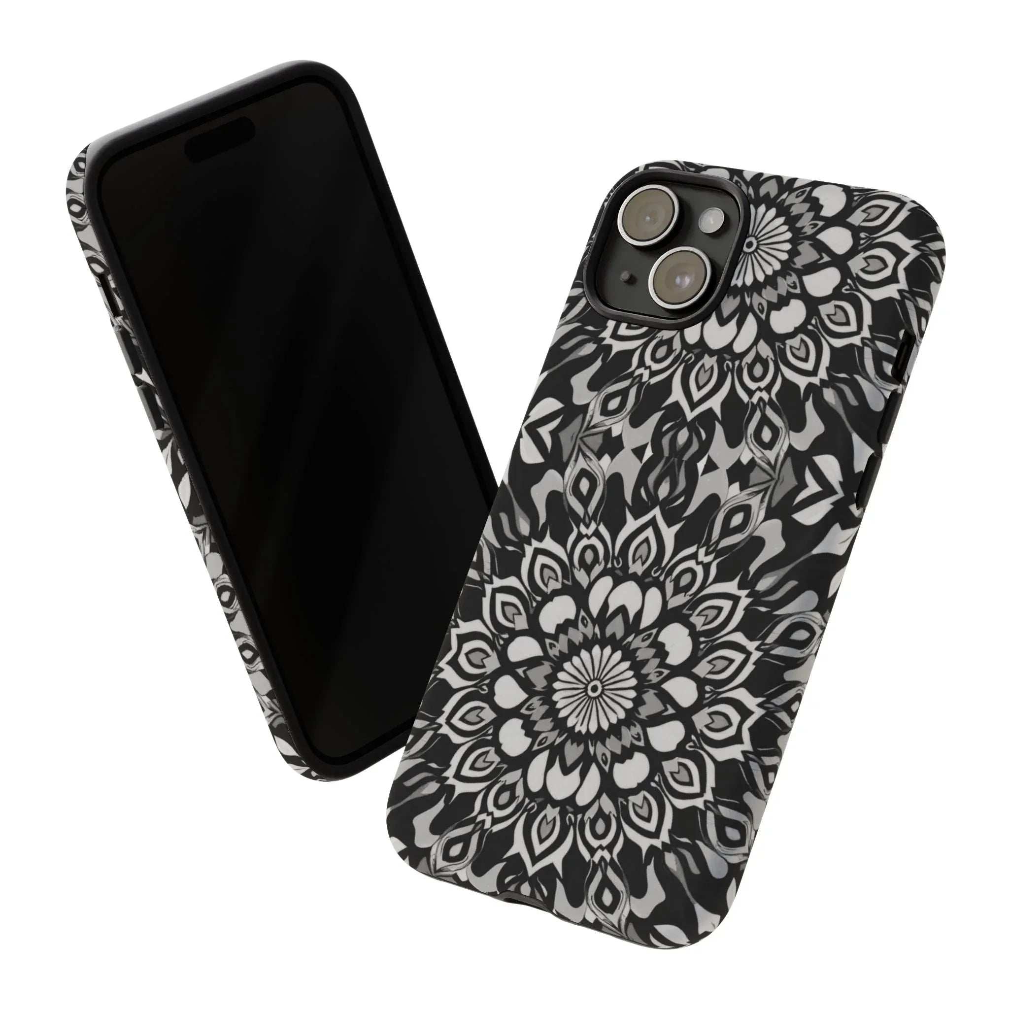 Mandala Phone Case for iPhone and Galaxy - KARARMDESIGN