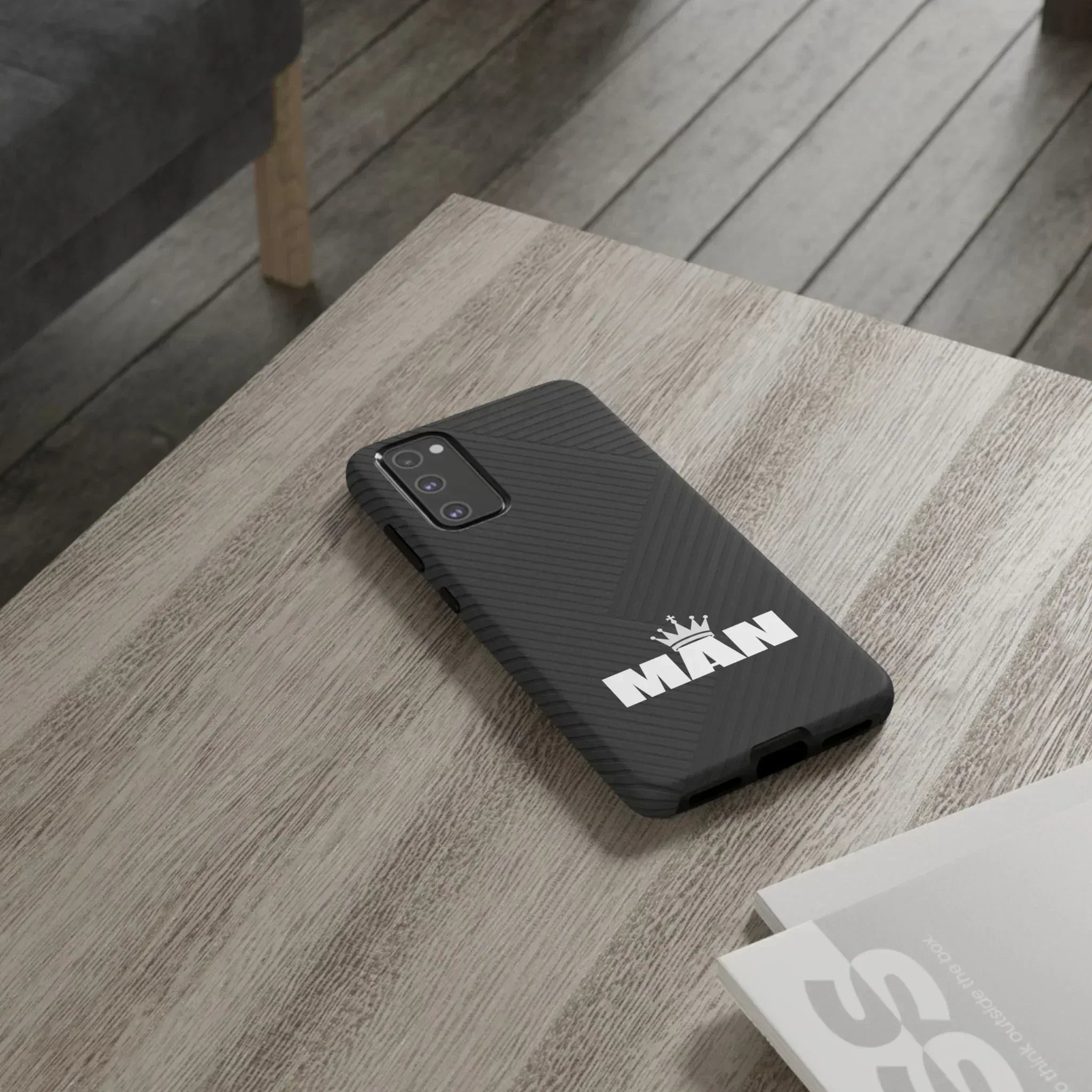 MAN Logo Phone Case for Samsung Galaxy S10-S25 - KARARMDESIGN