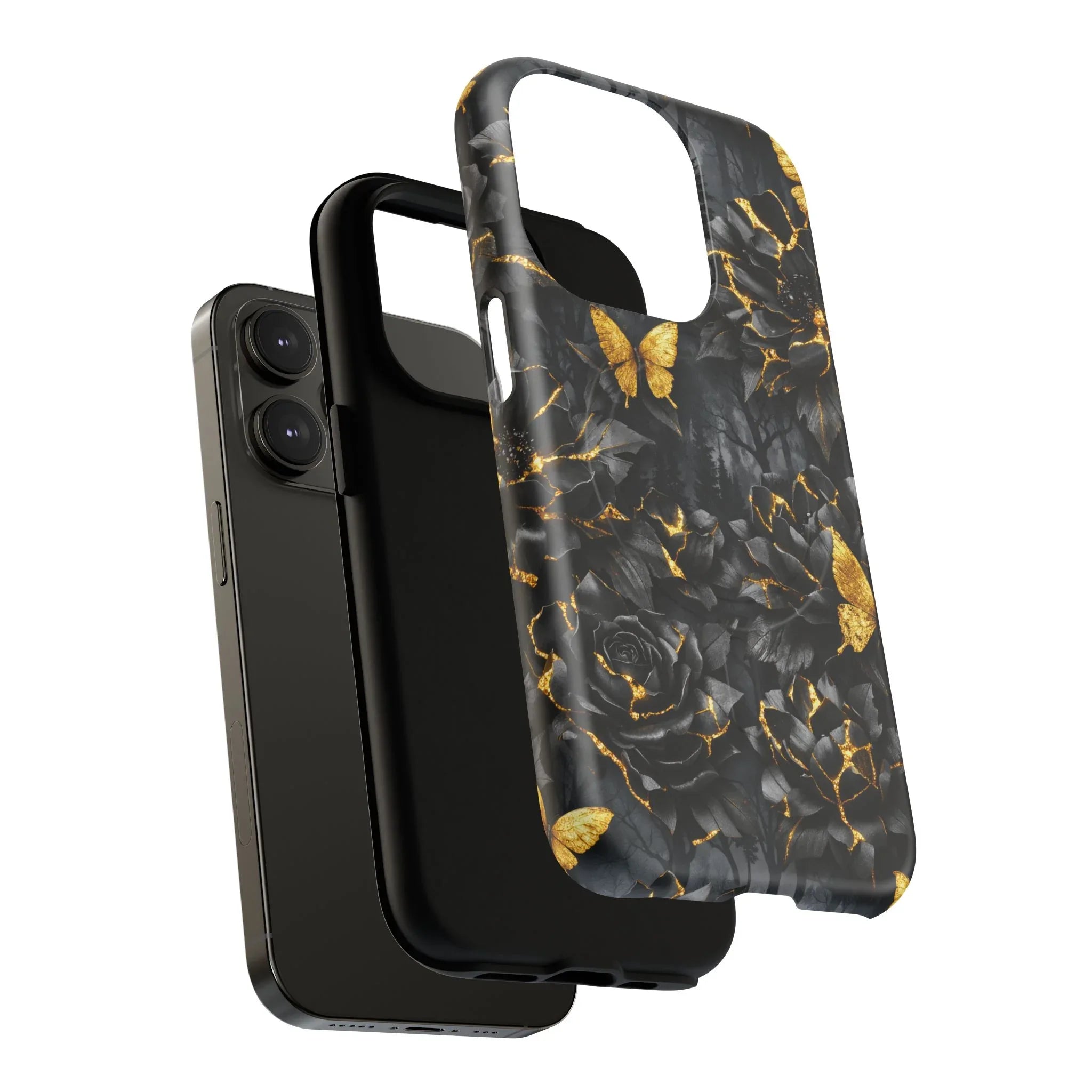 Kintsugi Garden Phone Case for iPhone 13-17 - KARARMDESIGN