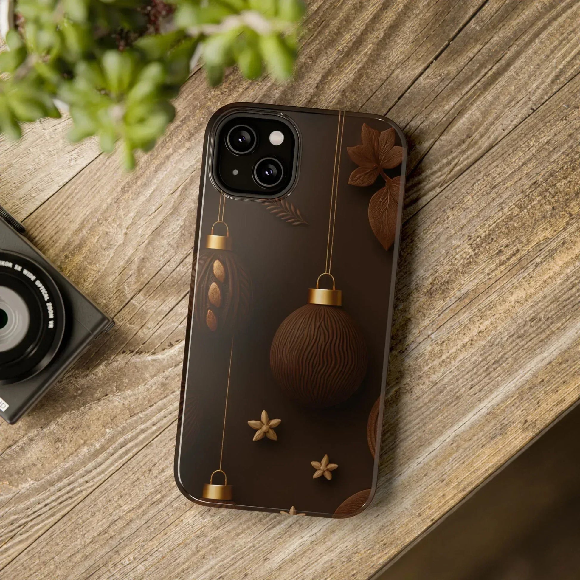 Chocolate Ornaments Phone Case for iPhone 11-17 and Galaxy S21-S22 - KARARMDESIGN