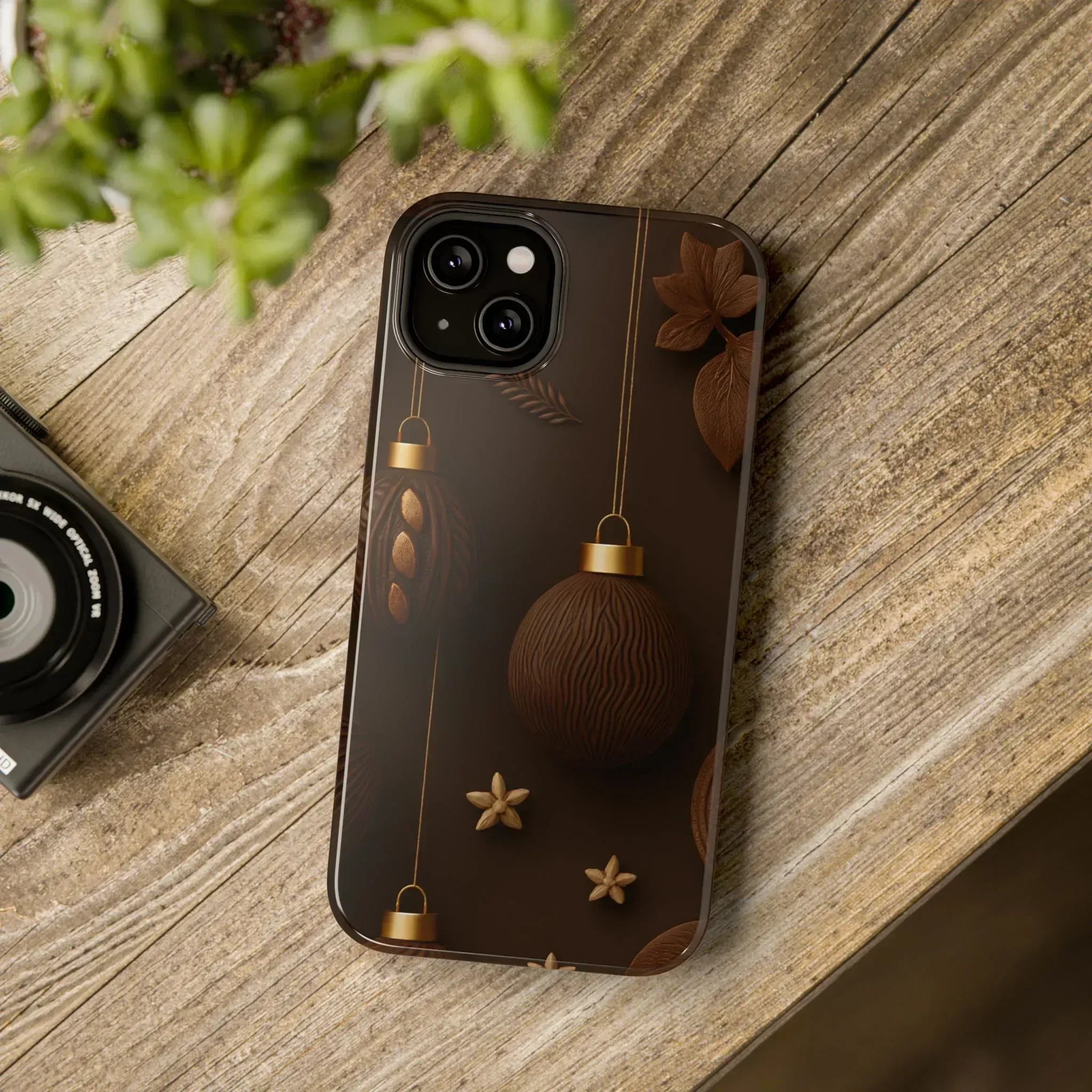 Chocolate Ornaments Phone Case for iPhone 11-17 and Galaxy S21-S22 - KARARMDESIGN
