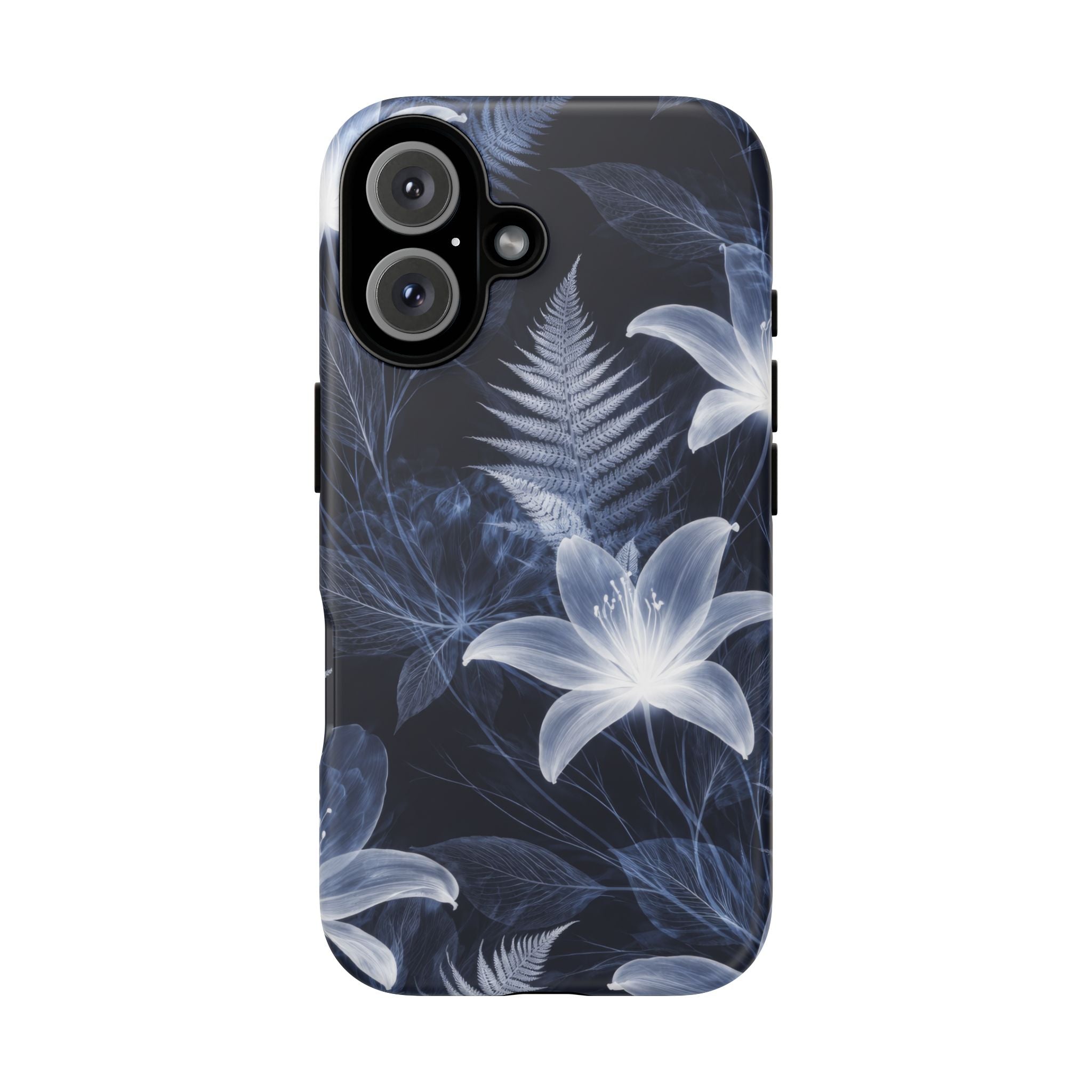 Moonlight Garden Phone Case for iPhone 11-17 and Galaxy S20-S26