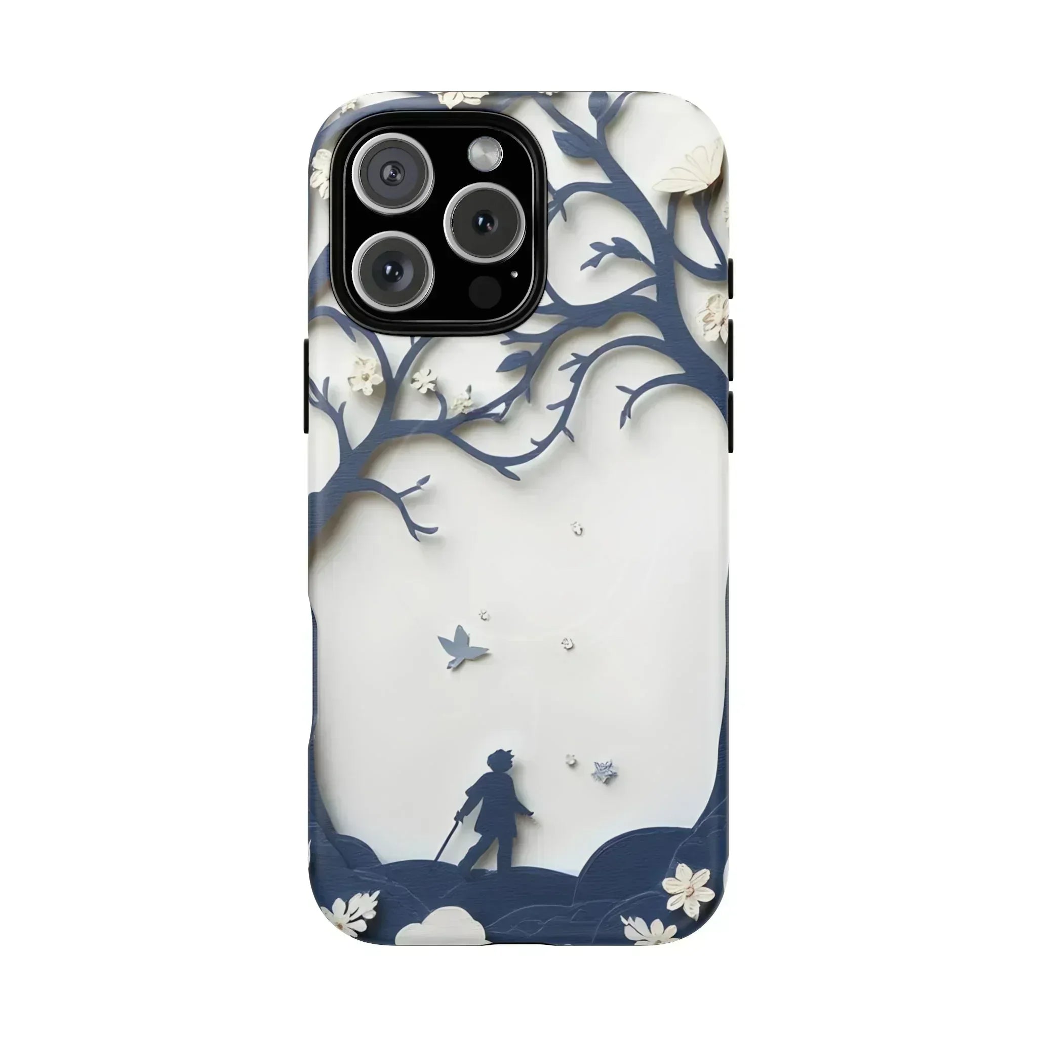 Nature Silhouette Phone Case for iPhone 14-16 - KARARMDESIGN