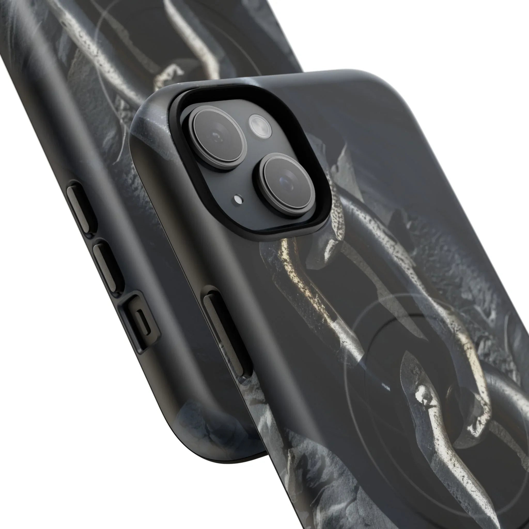 “Iron Chain” Tough Magnetic Phone Case for iPhone 13-17 - KARARMDESIGN