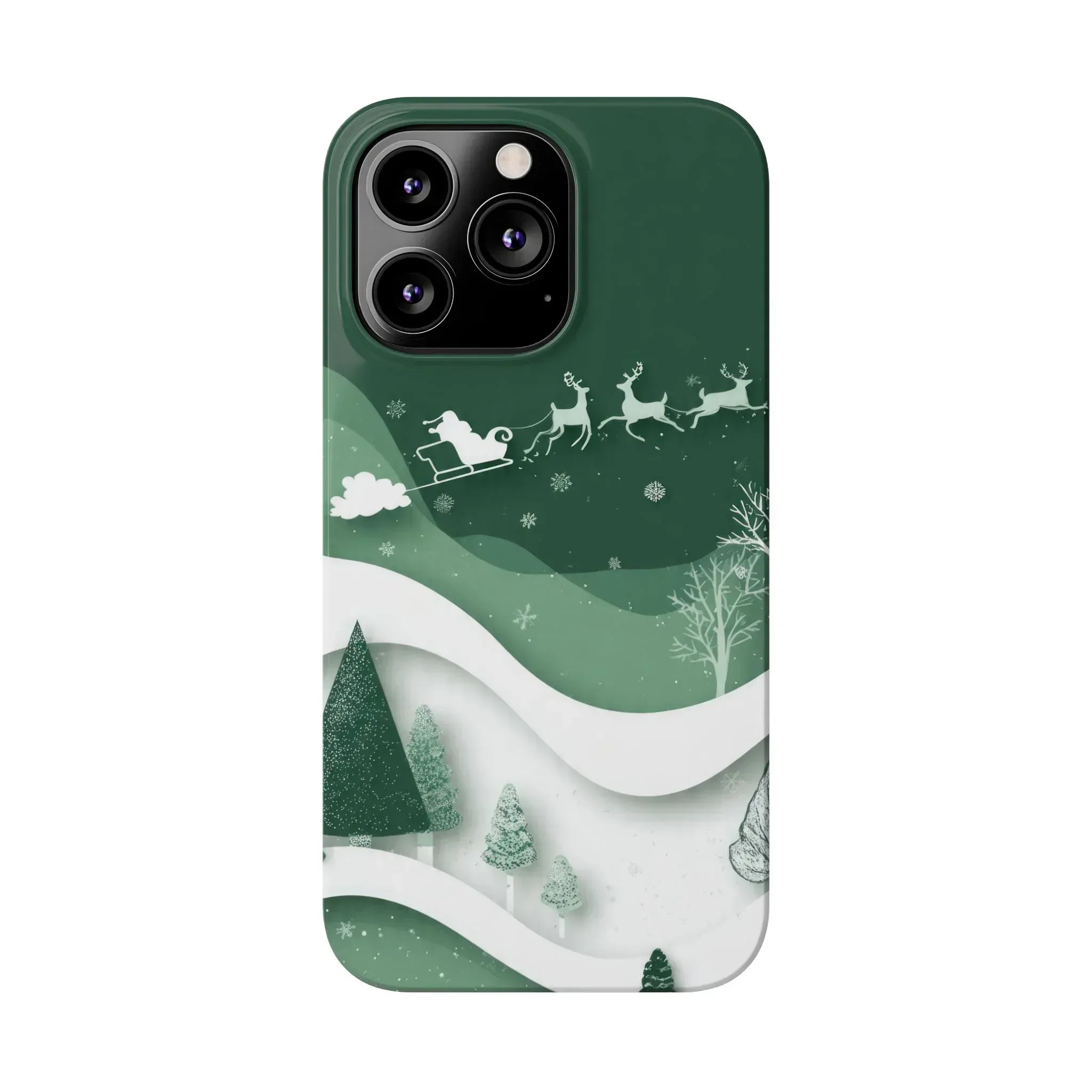 Evergreen Forest Phone Case for iPhone 11–17 - KARARMDESIGN
