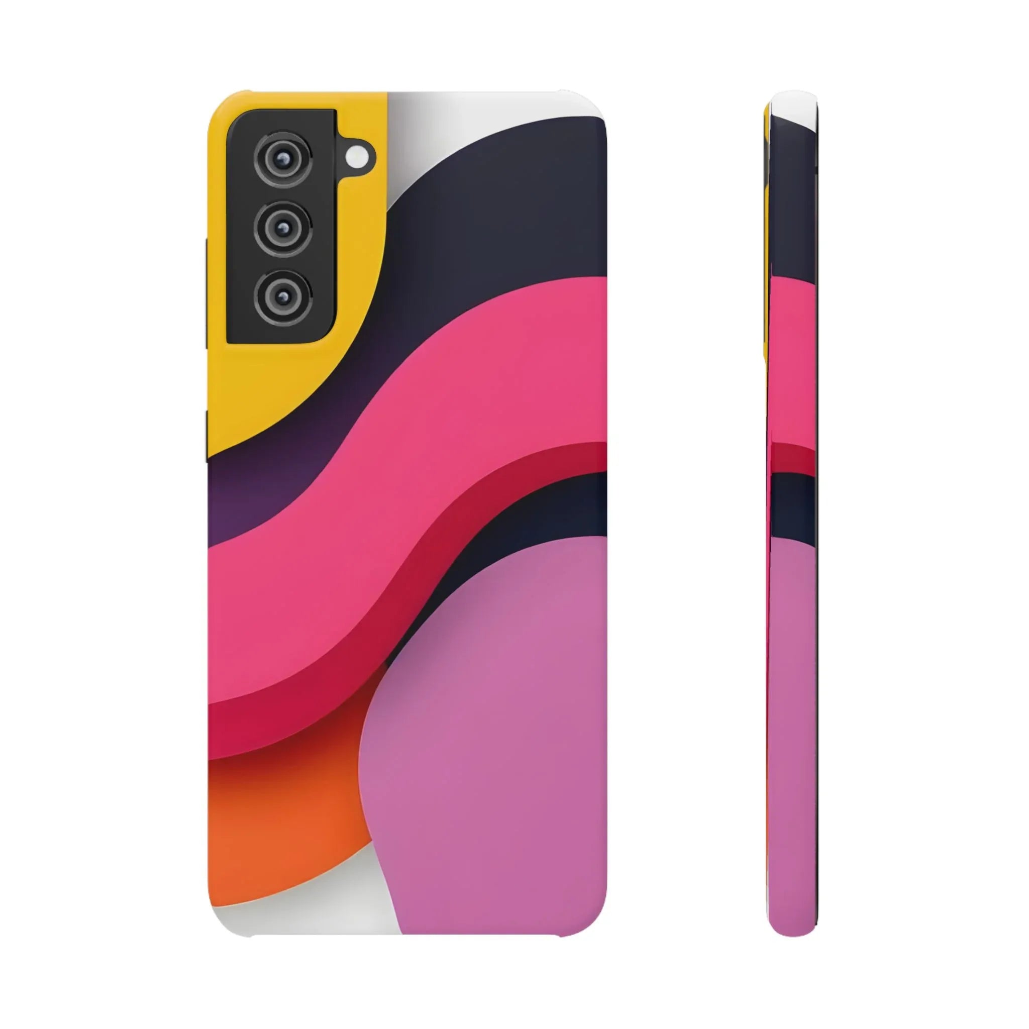 Abstract Phone Case for iPhone 11-17 and Galaxy S20-S25 - KARARMDESIGN