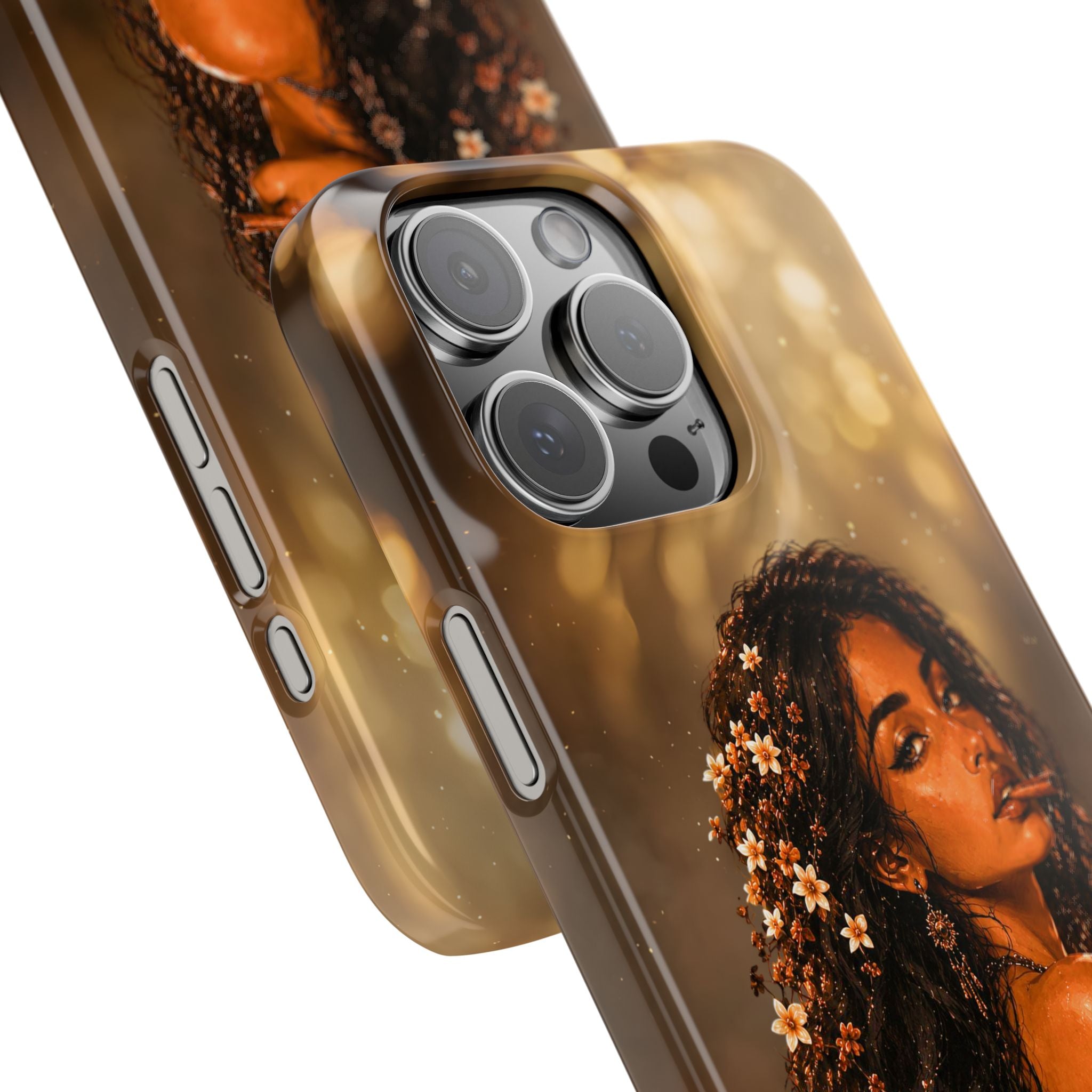 Cinnamon Girl Phone Case for iPhone 11-17 & Samsung Galaxy S20-S26