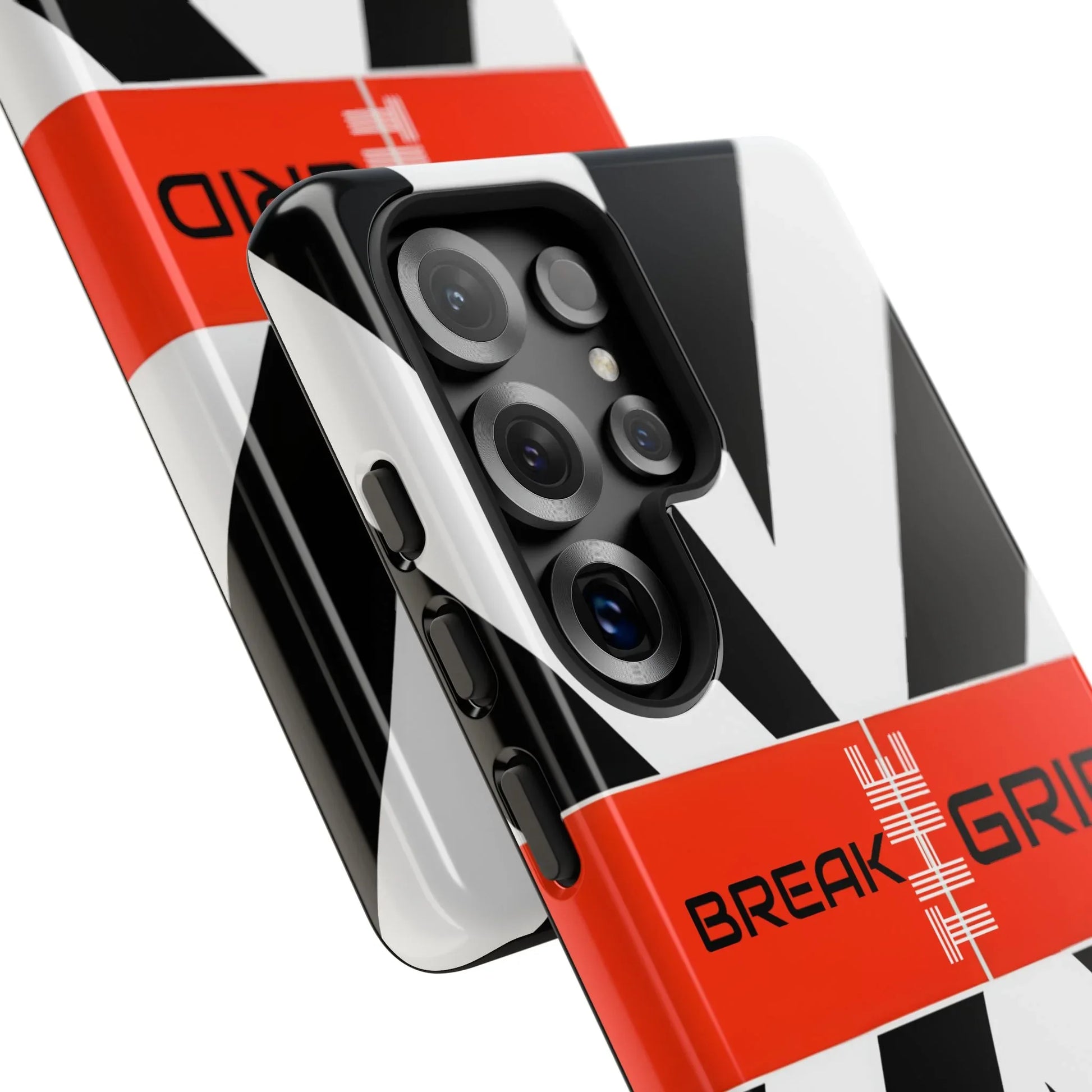 Break The Grid Phone Case for iPhone 11–16 and Galaxy S20–S25 - KARARMDESIGN